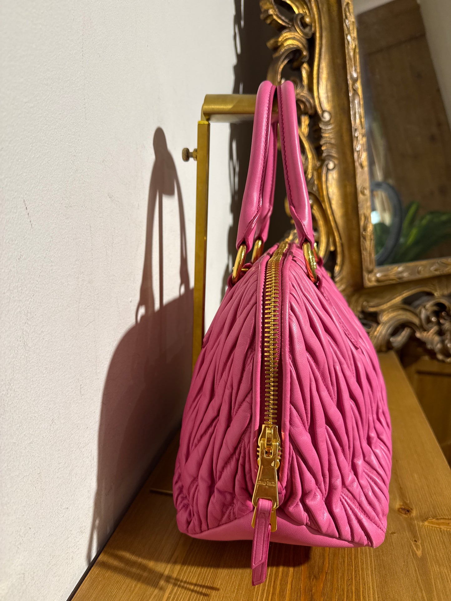Miu Miu Matelasse Pink