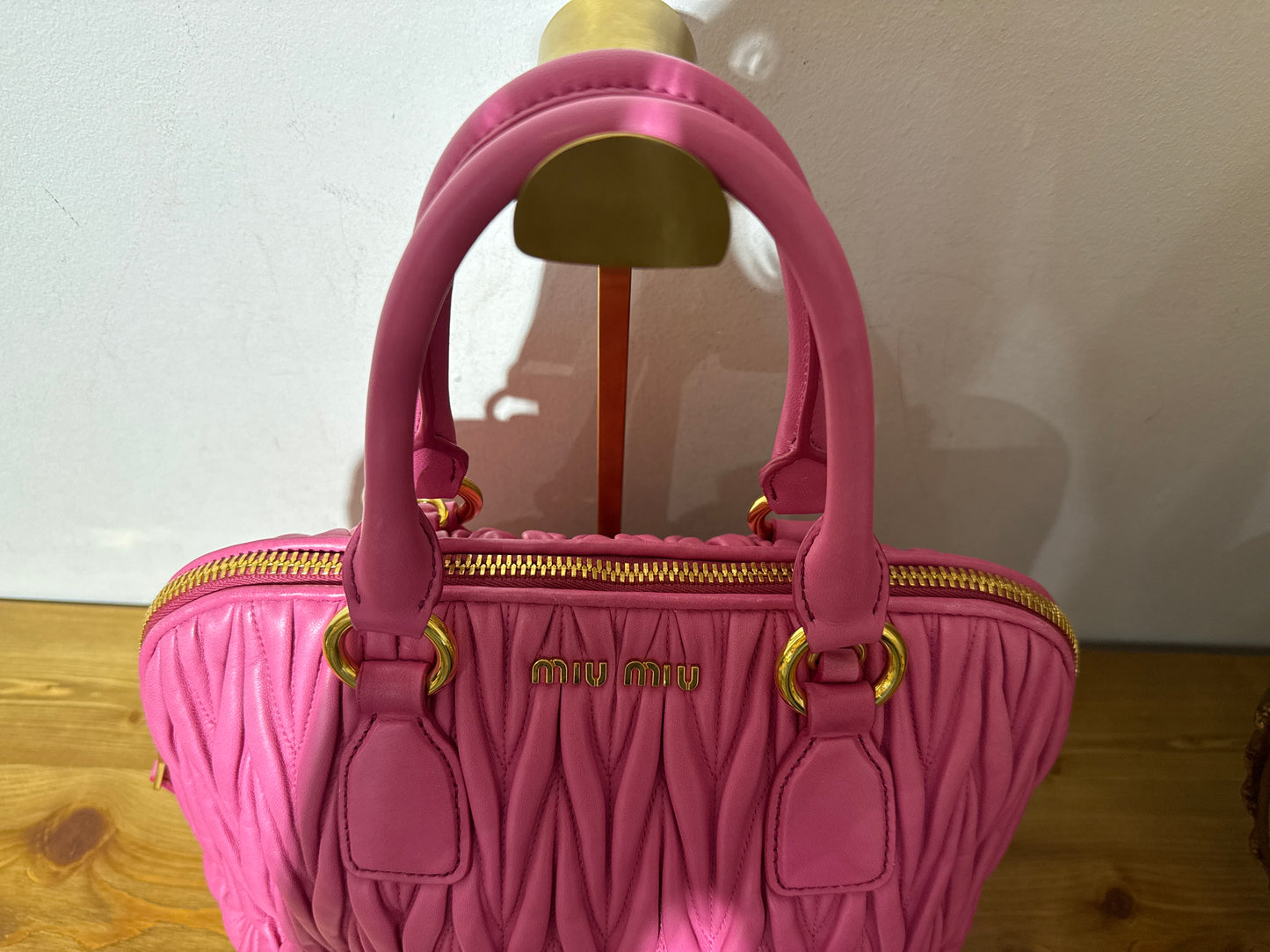 Miu Miu Matelasse Pink
