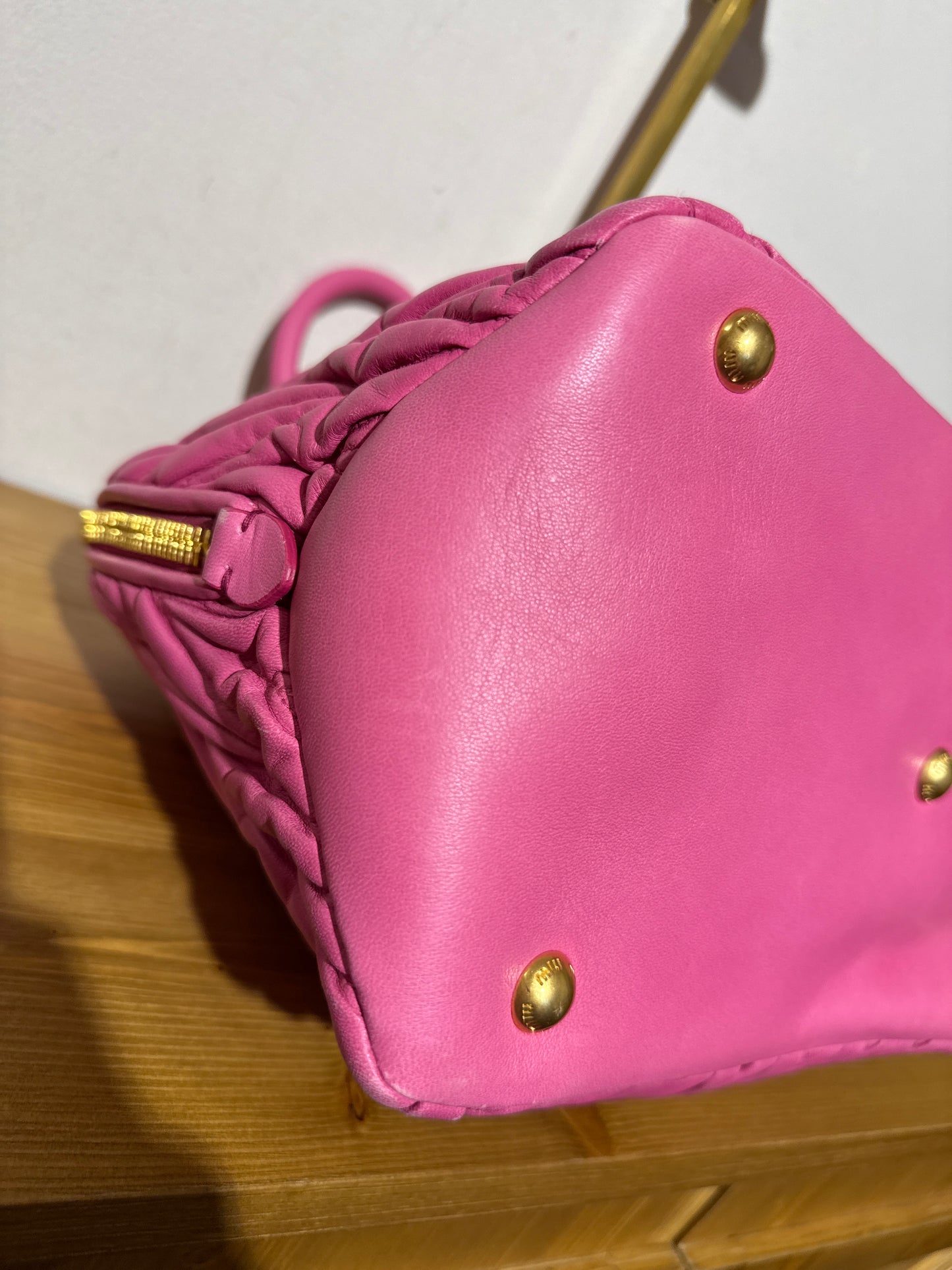 Miu Miu Matelasse Pink