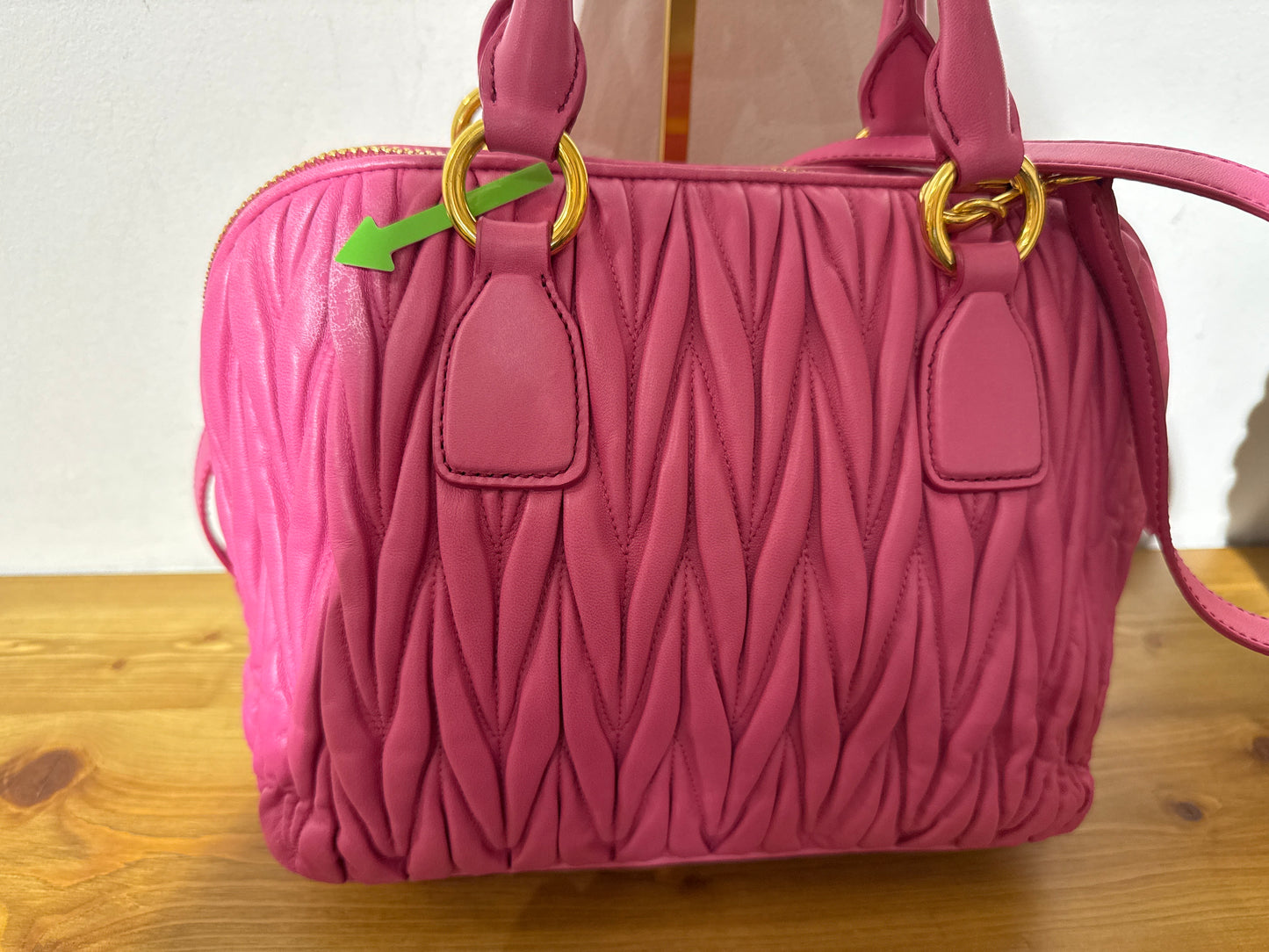 Miu Miu Matelasse Pink