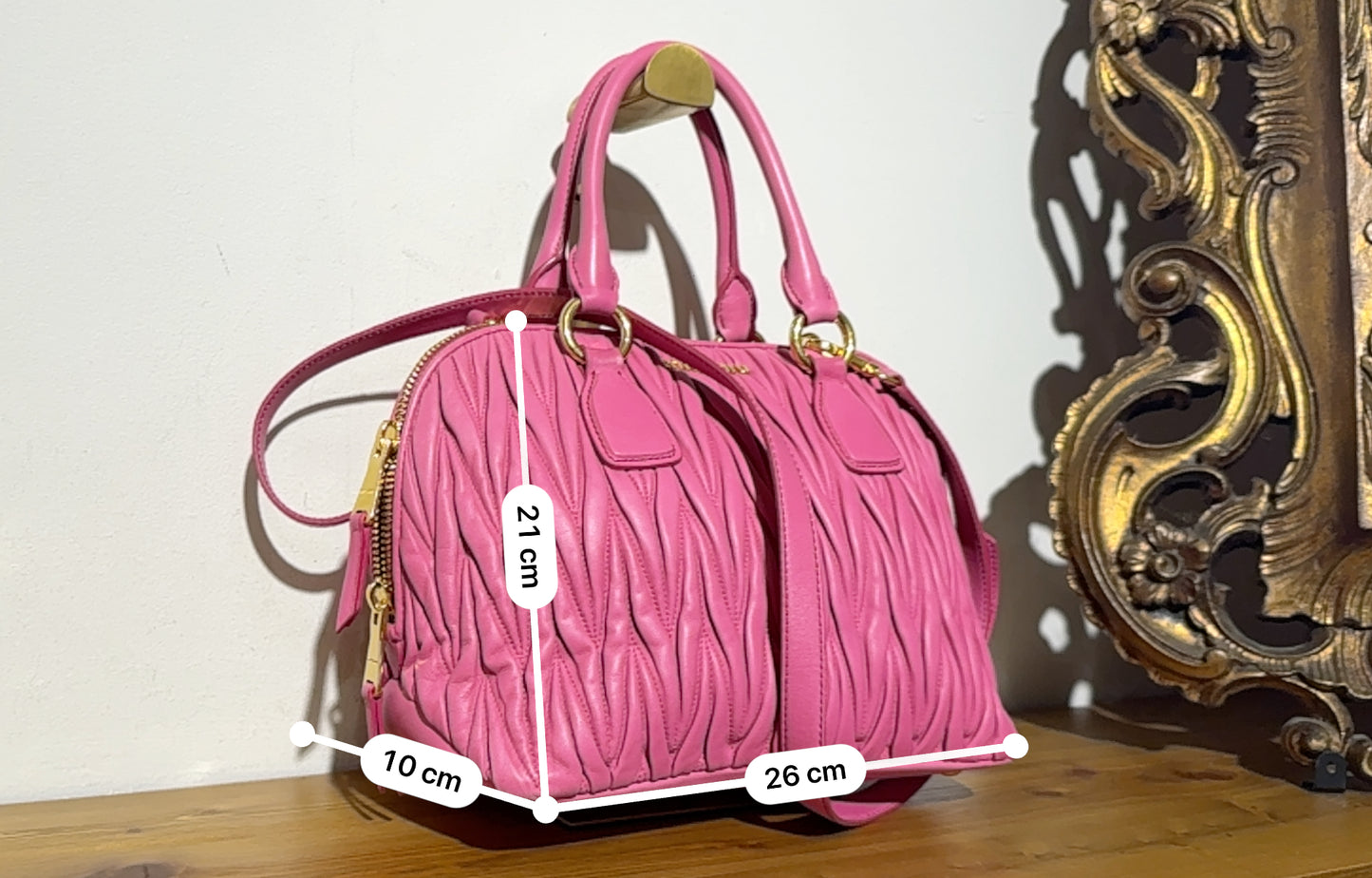 Miu Miu Matelasse Pink