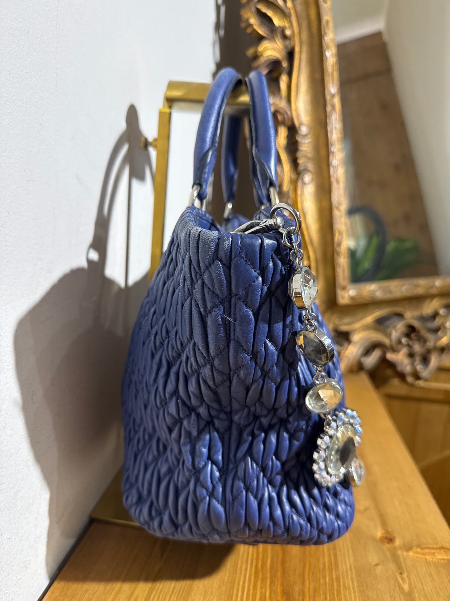 Miu Miu Nappa Crystal