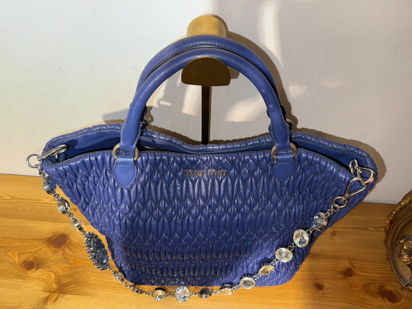 Miu Miu Nappa Crystal