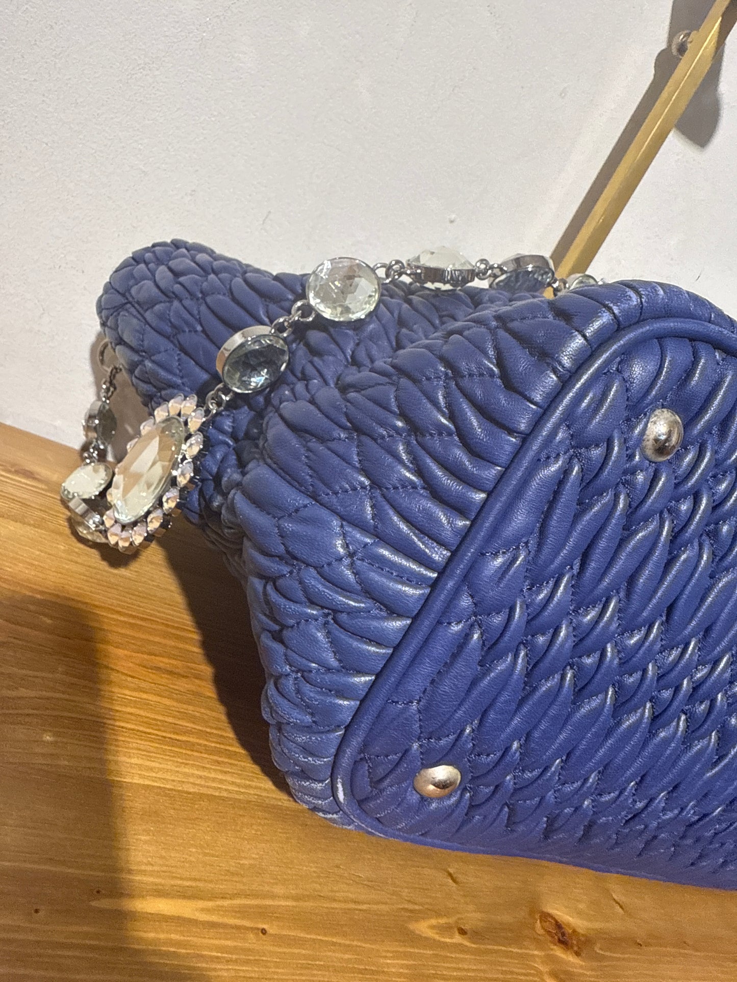 Miu Miu Nappa Crystal