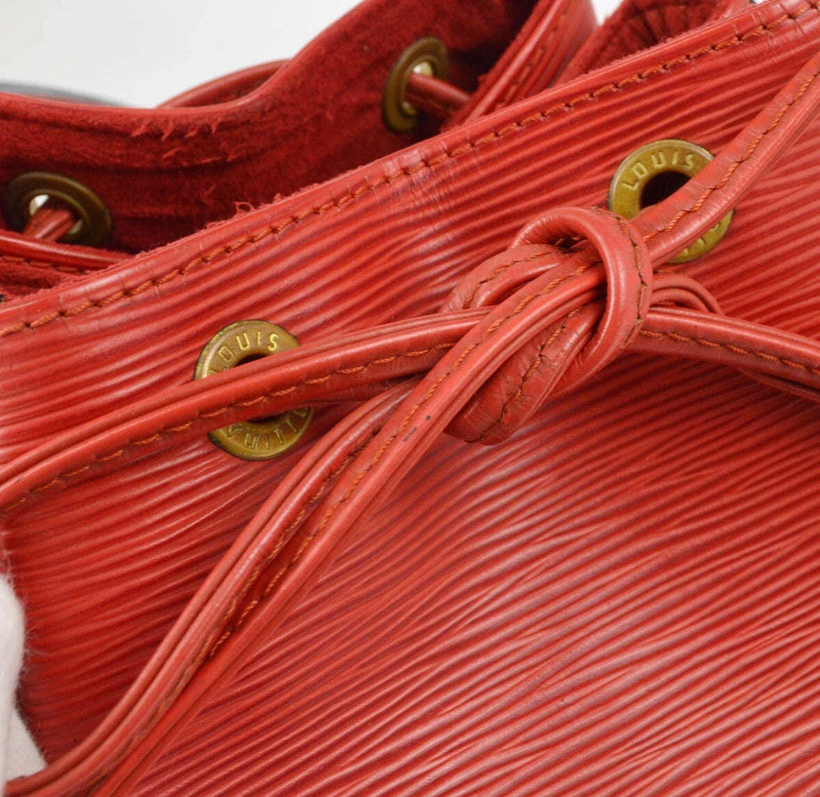 Louis Vuitton Epi Petit Noè Red
