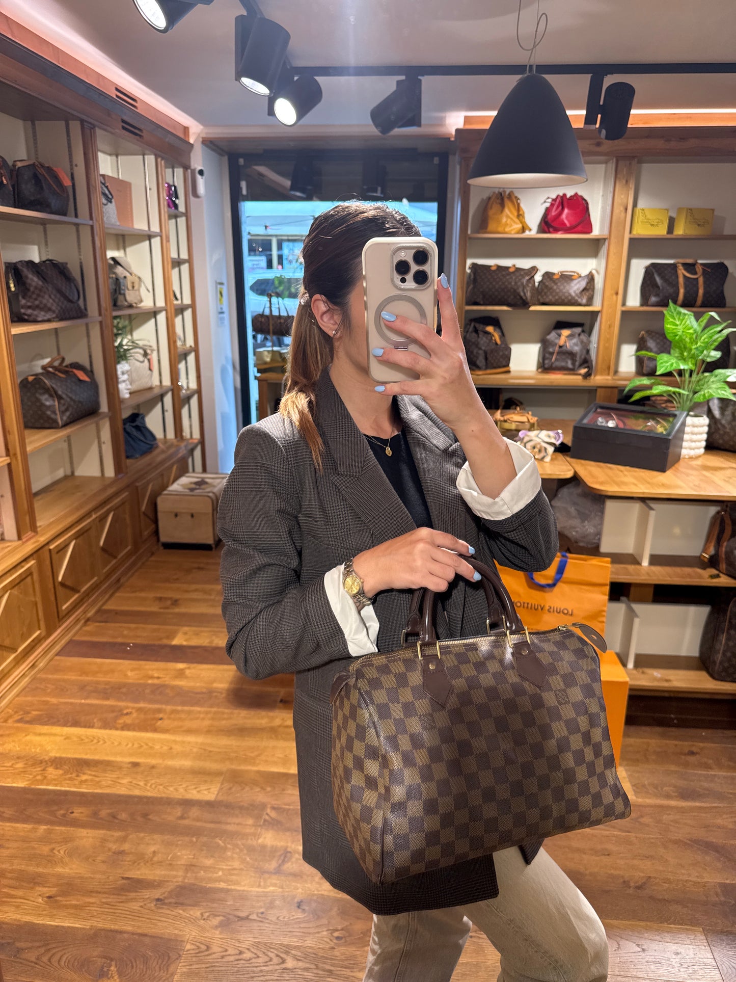 Louis Vuitton Speedy 30 Damier