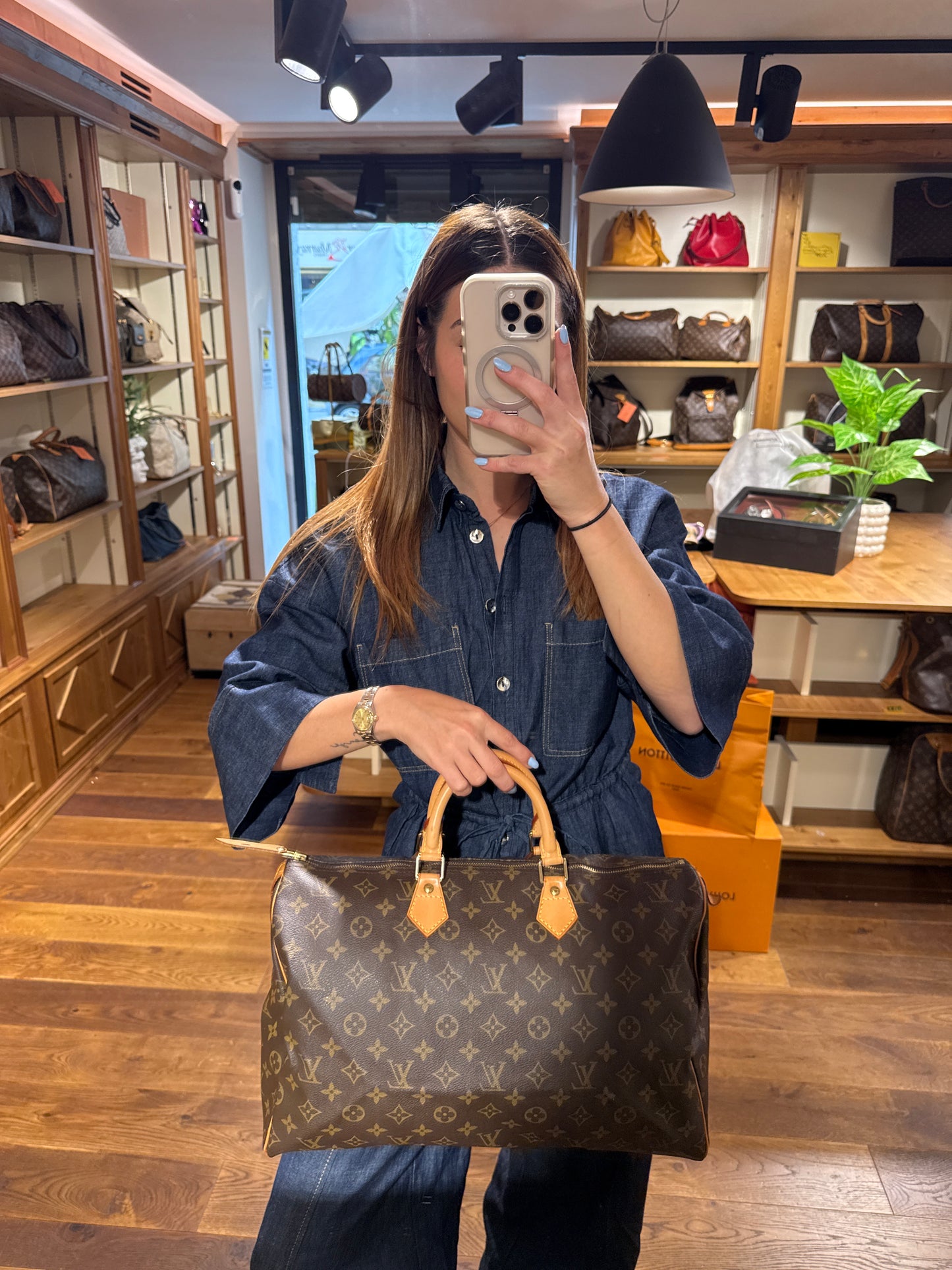 Louis Vuitton Sac Plat Monogram