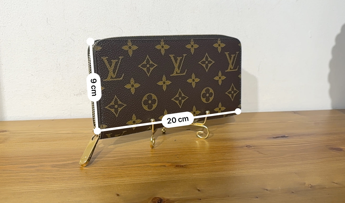 Louis Vuitton Portafogli Zippy Monogram