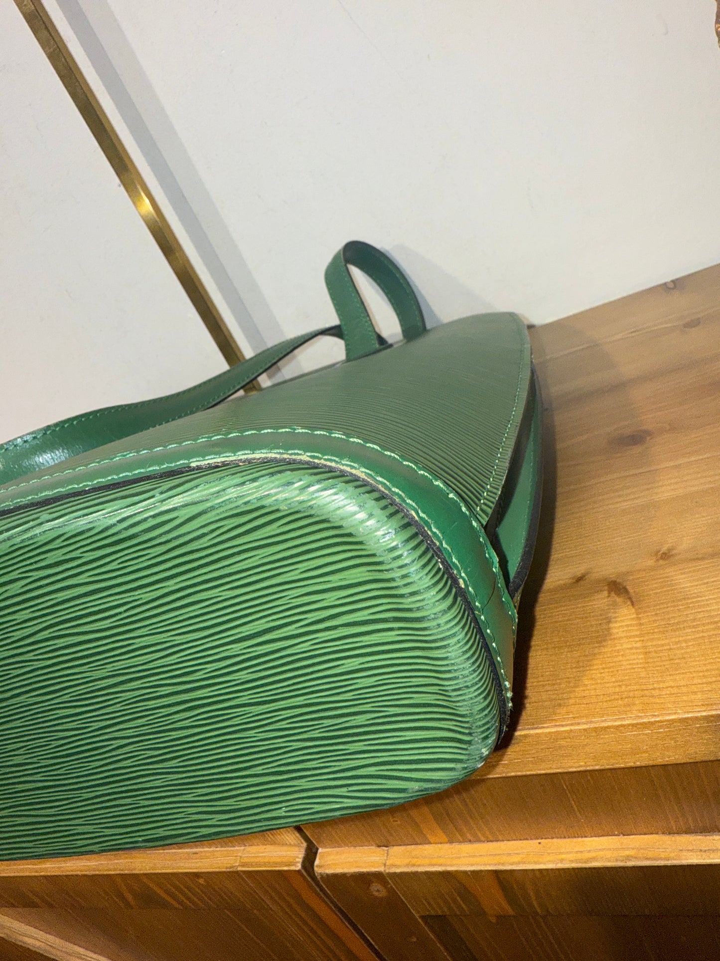 Louis Vuitton Borneo Epi Green