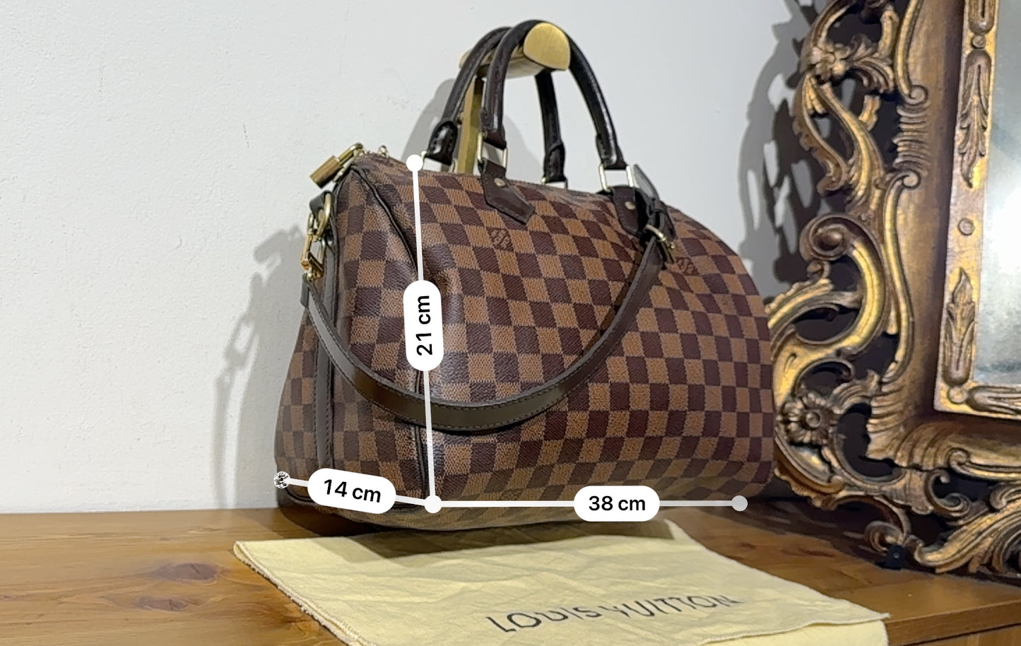 Louis Vuitton Speedy Bandouliere 30 Damier