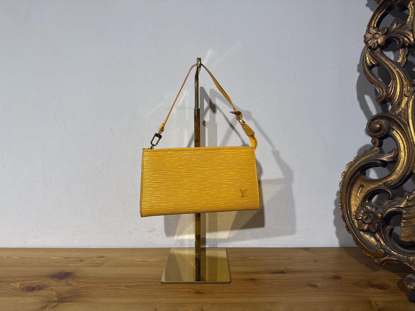 Louis Vuitton Pochette Epi Saint Jacques Yellow