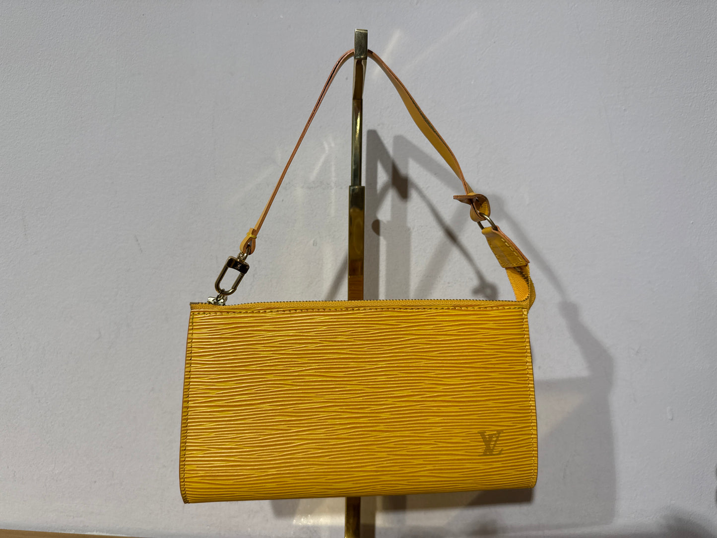 Louis Vuitton Pochette Epi Saint Jacques Yellow