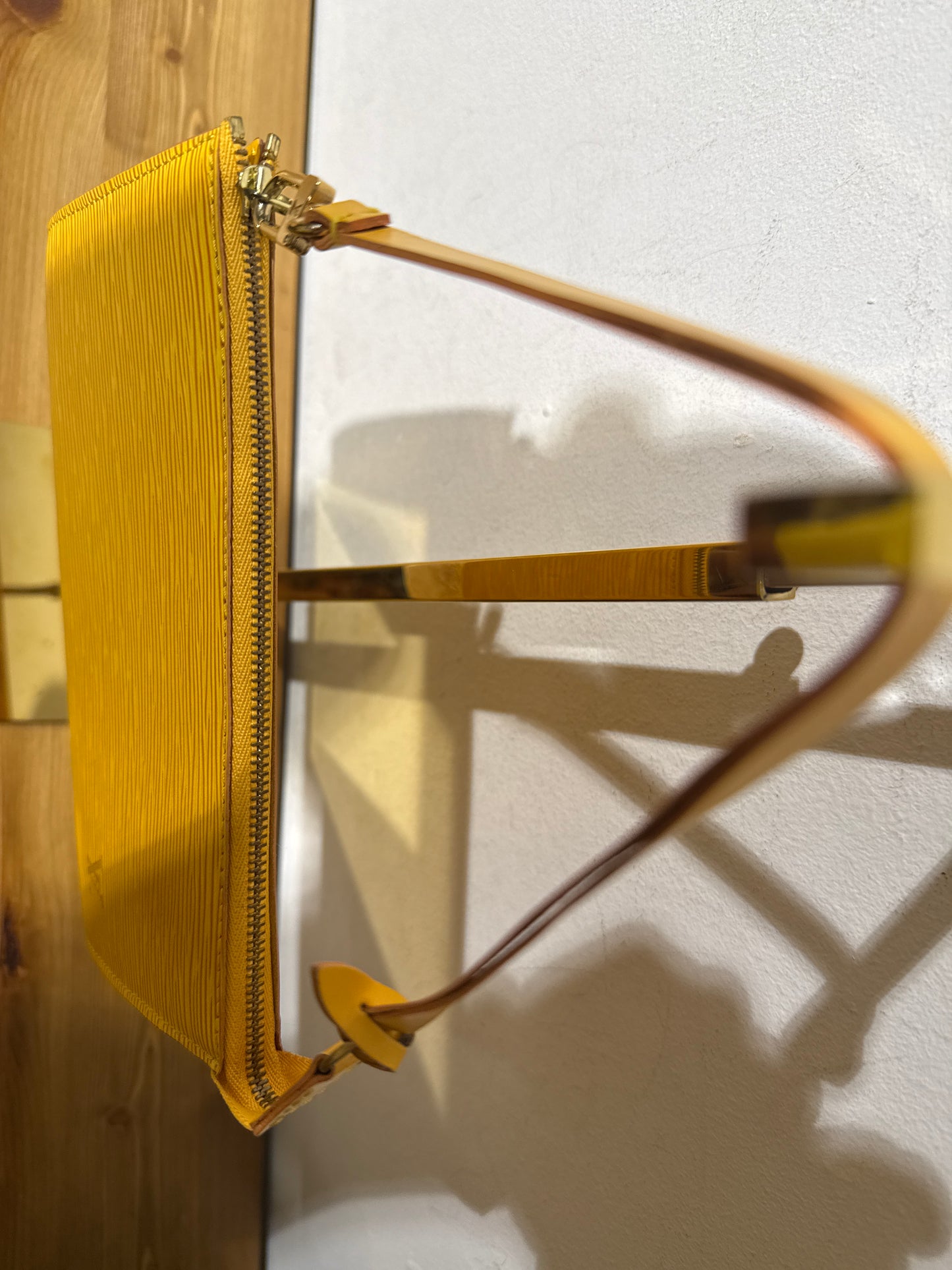 Louis Vuitton Pochette Epi Saint Jacques Yellow