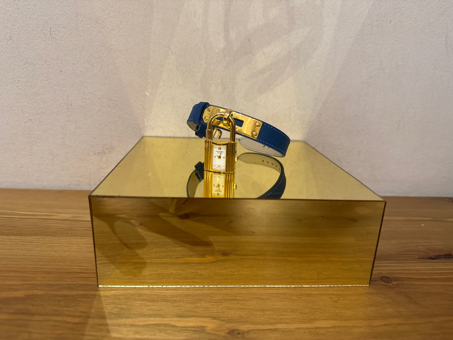 Orologio Hermes Kelly Blu