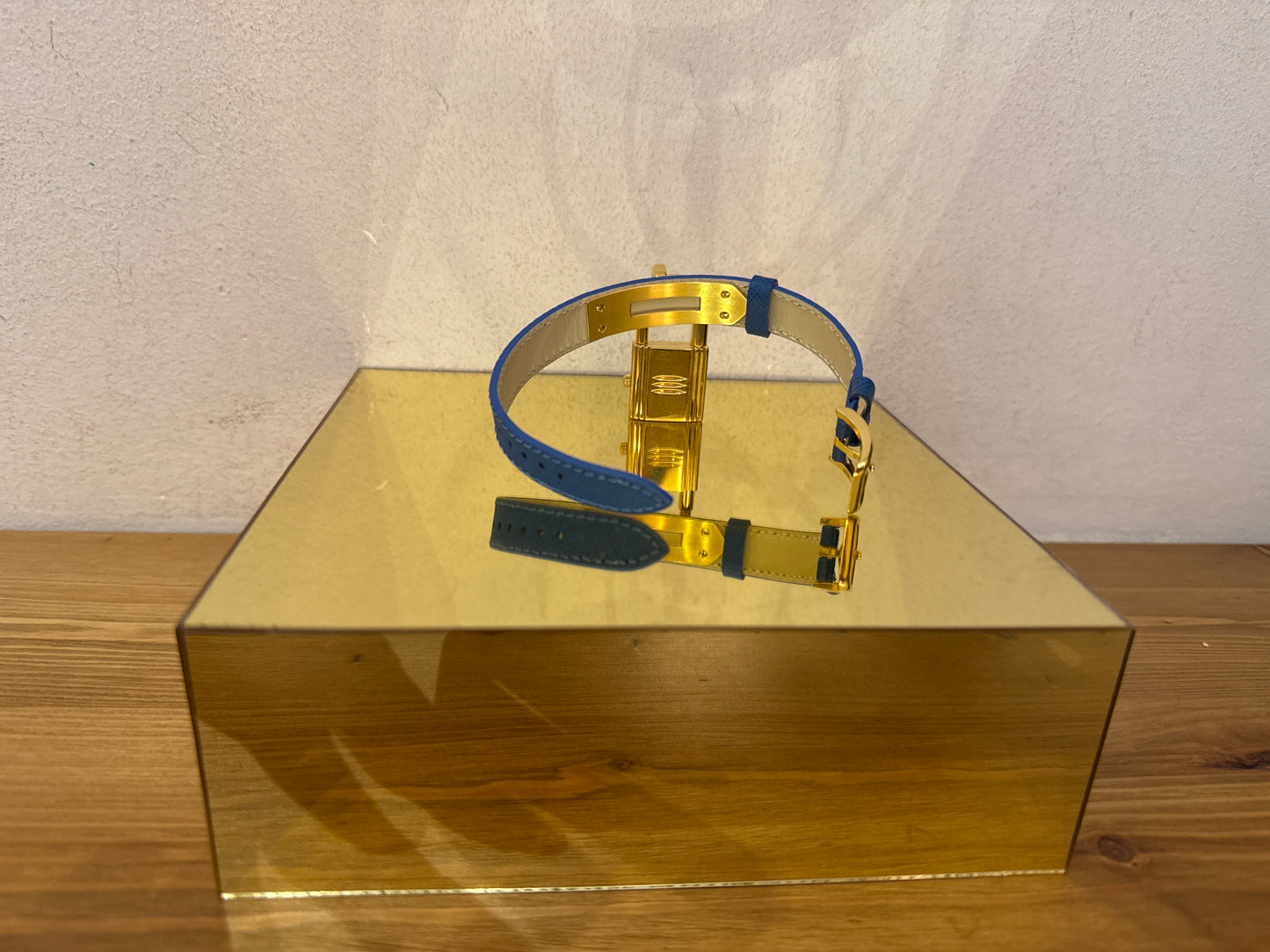 Orologio Hermes Kelly Blu