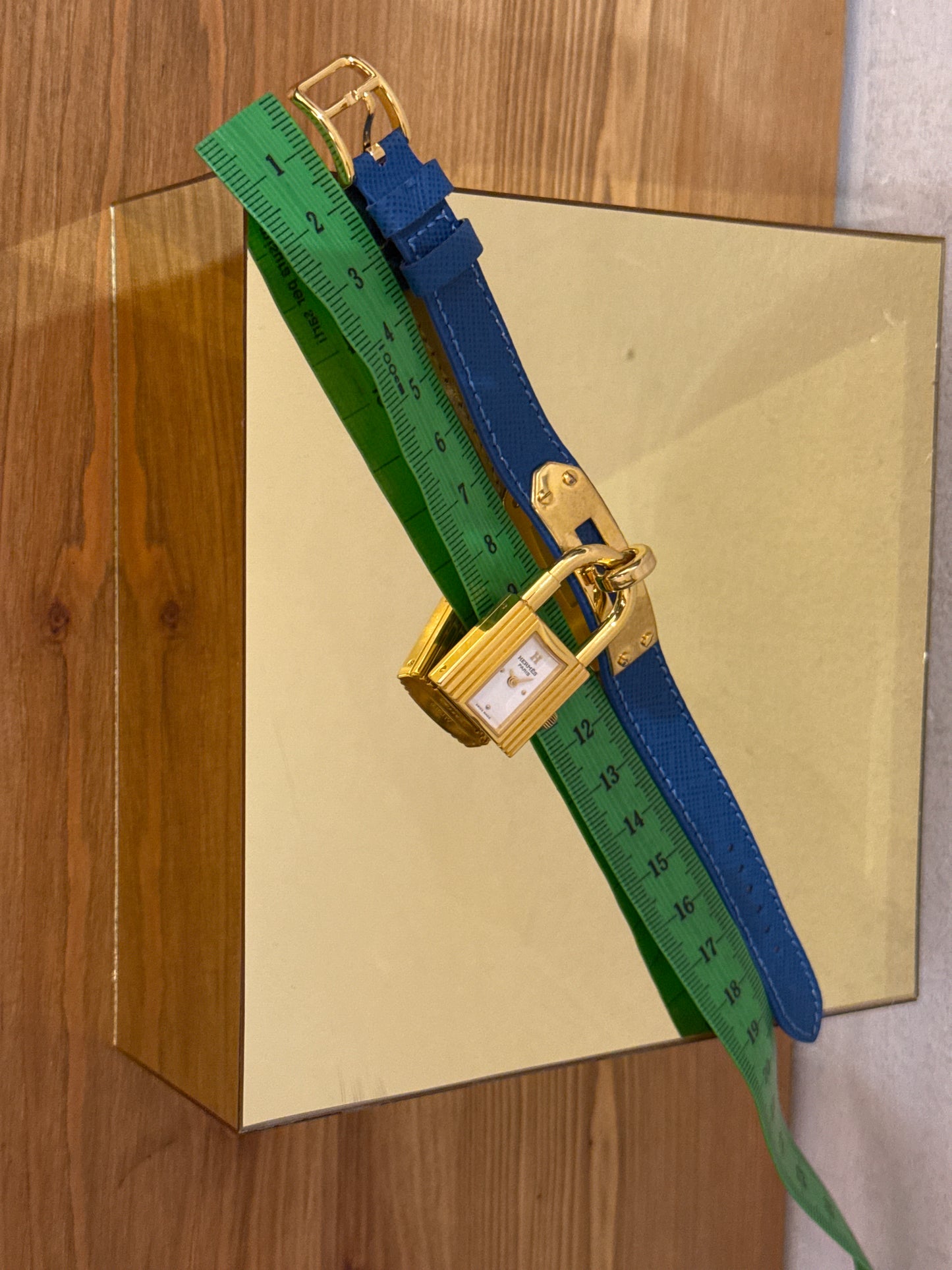Orologio Hermes Kelly Blu