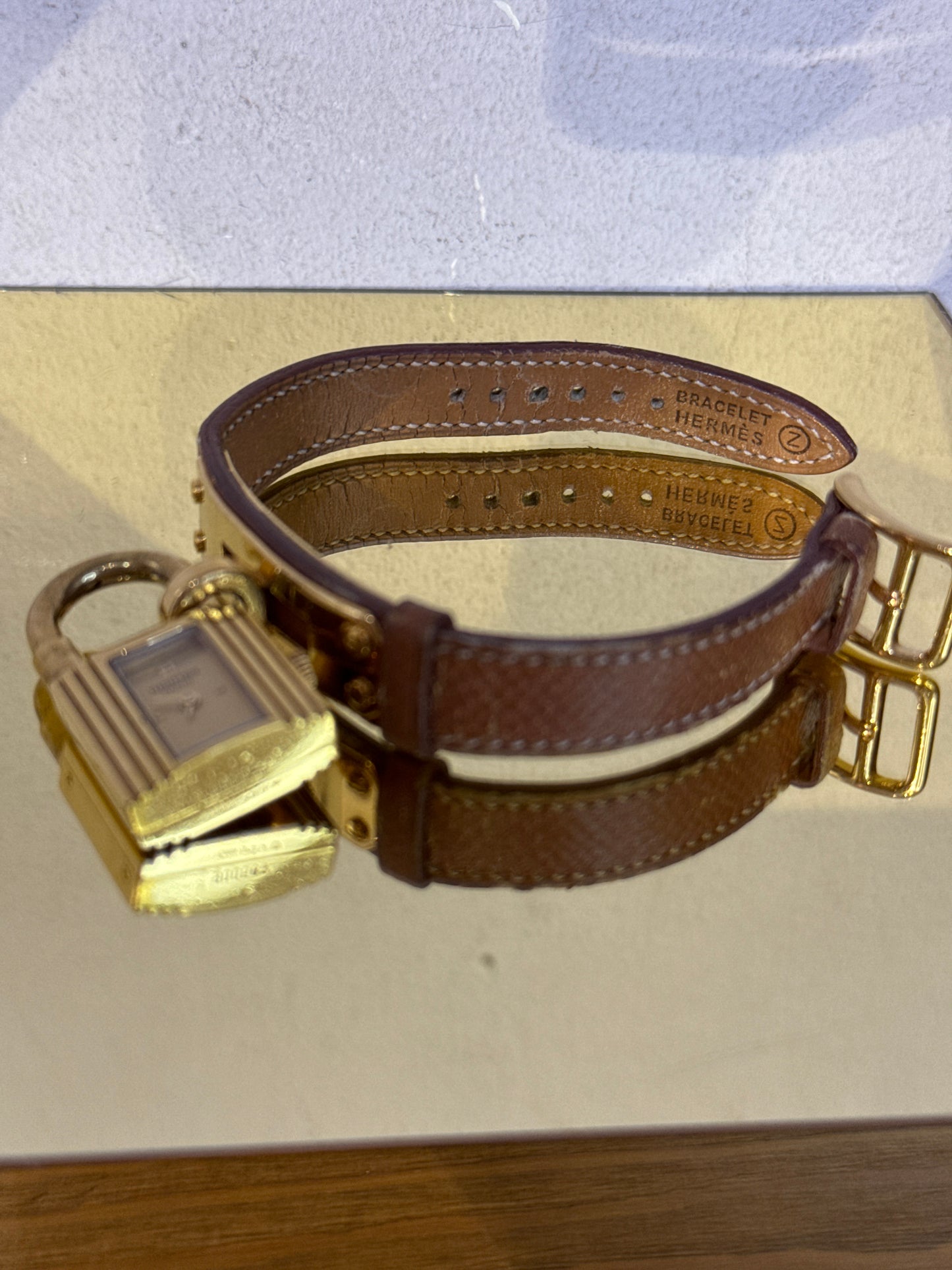 Orologio Hermes Kelly Beige