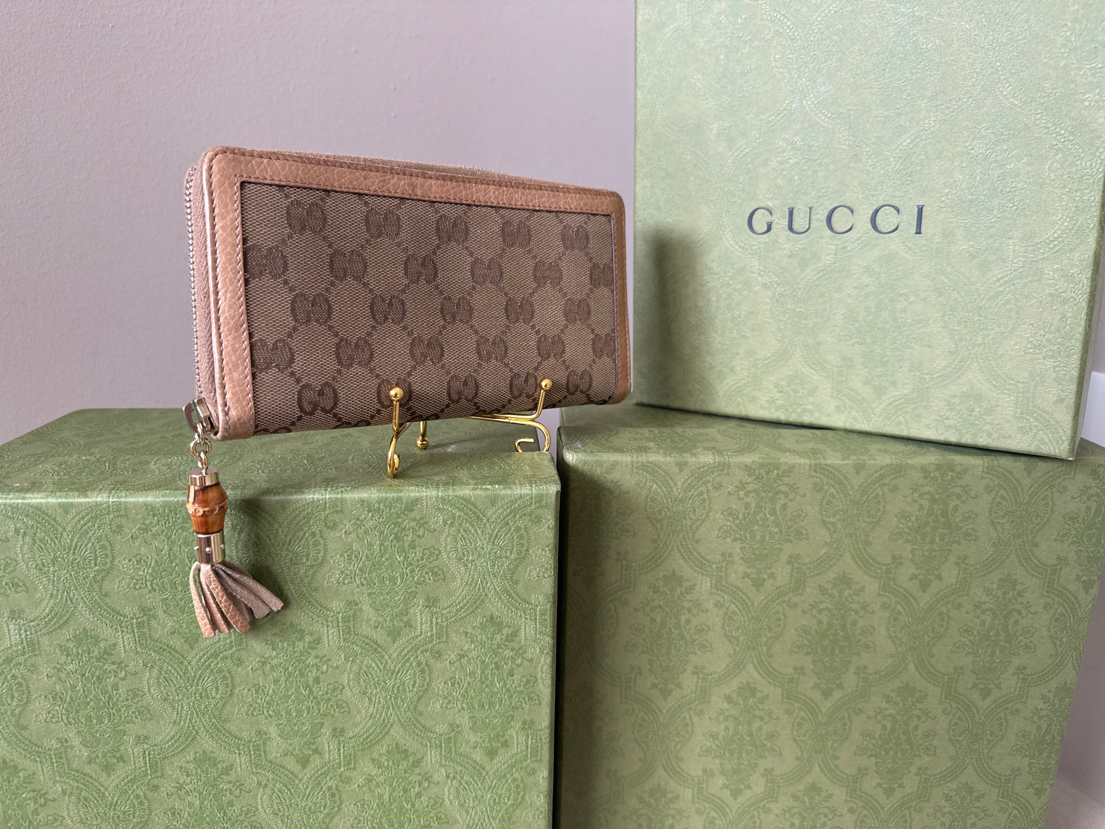 Gucci Wallet Bamboo