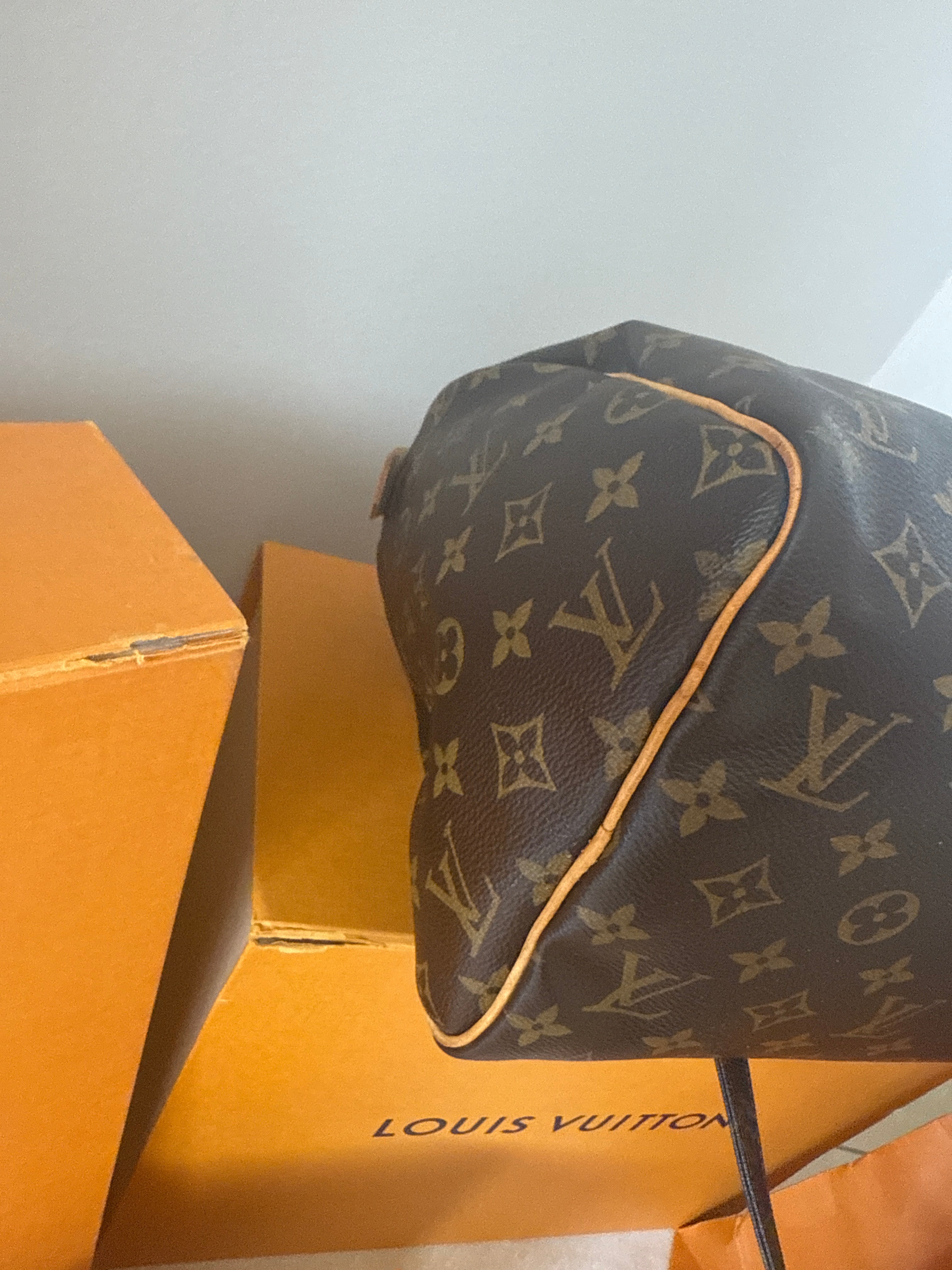 Louis Vuitton Speedy 30 con tracolla