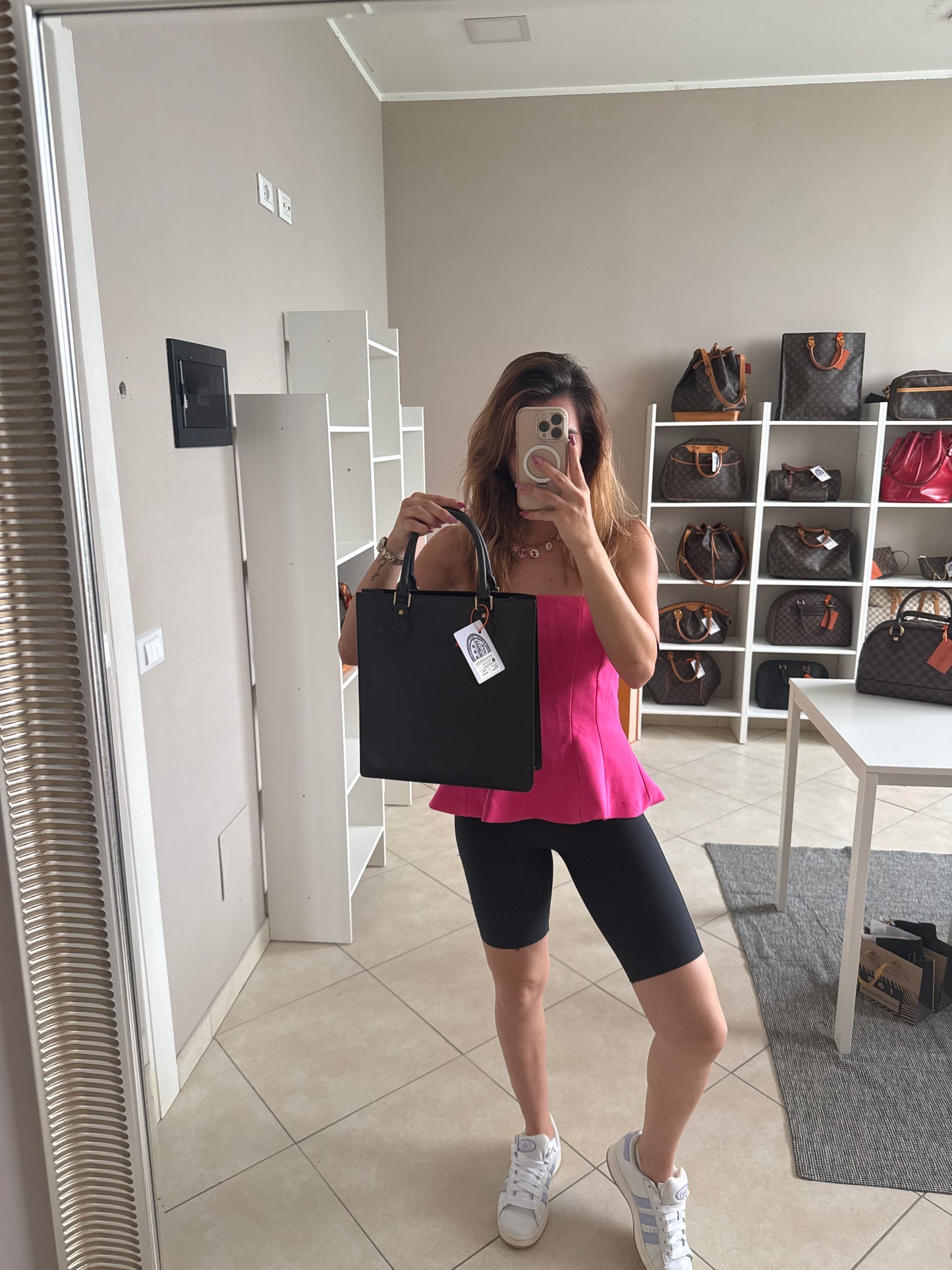 Louis Vuitton Sac Plat Epi Black