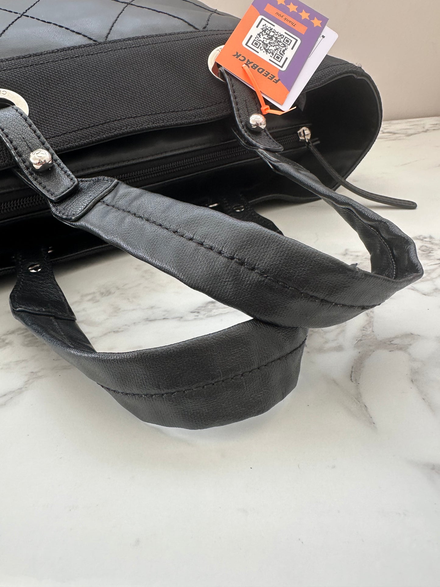 Chanel Black Canvas Paris-Biarri