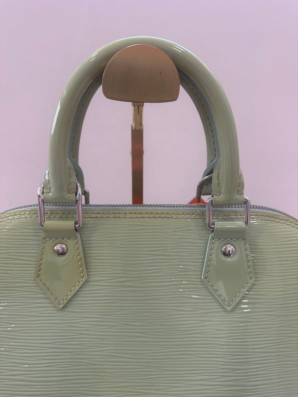 Louis Vuitton Alma Epi Green Vernis