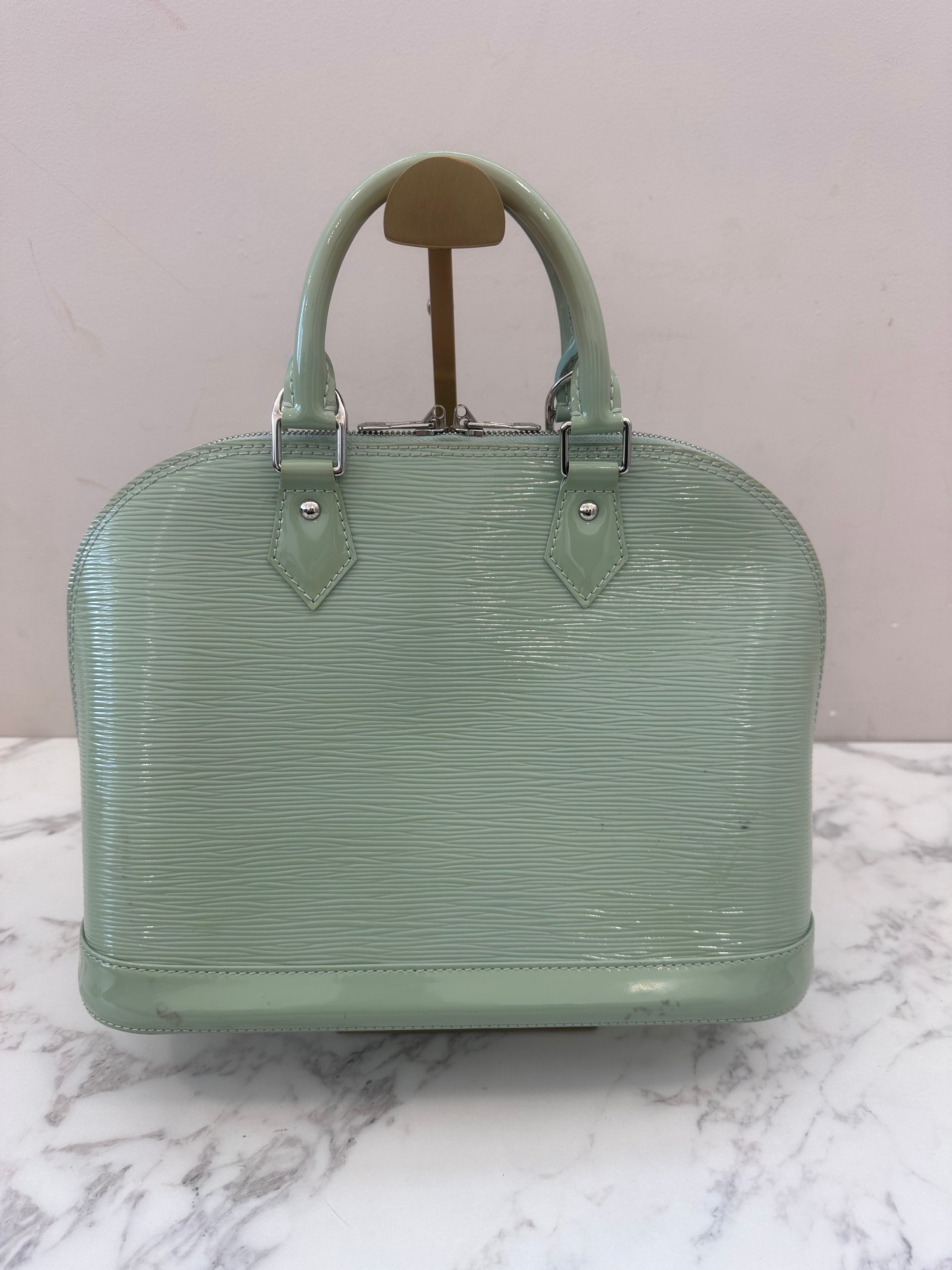 Louis Vuitton Alma PM Epi Green