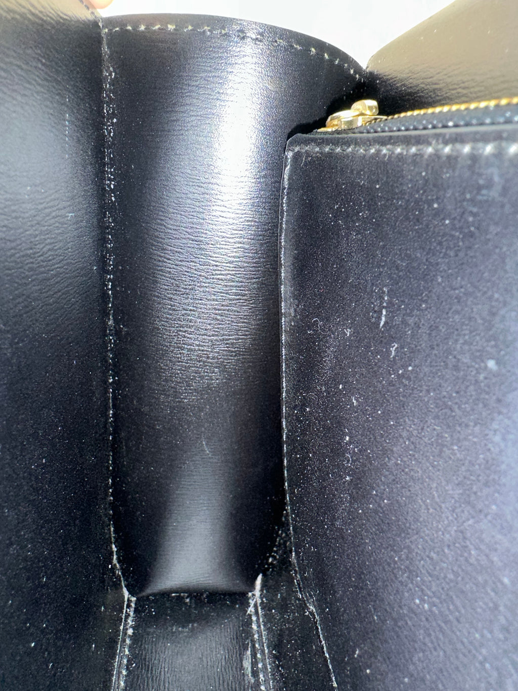 Louis Vuitton Black Epi Malesherbes