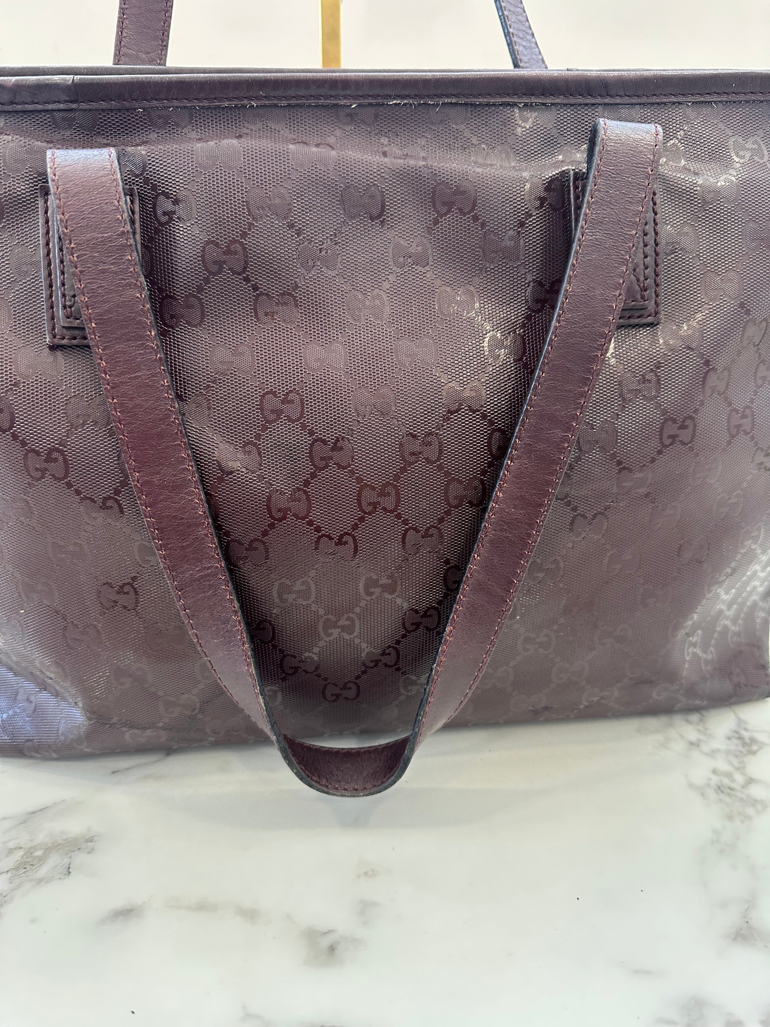 Gucci Bordeaux Tote Bag