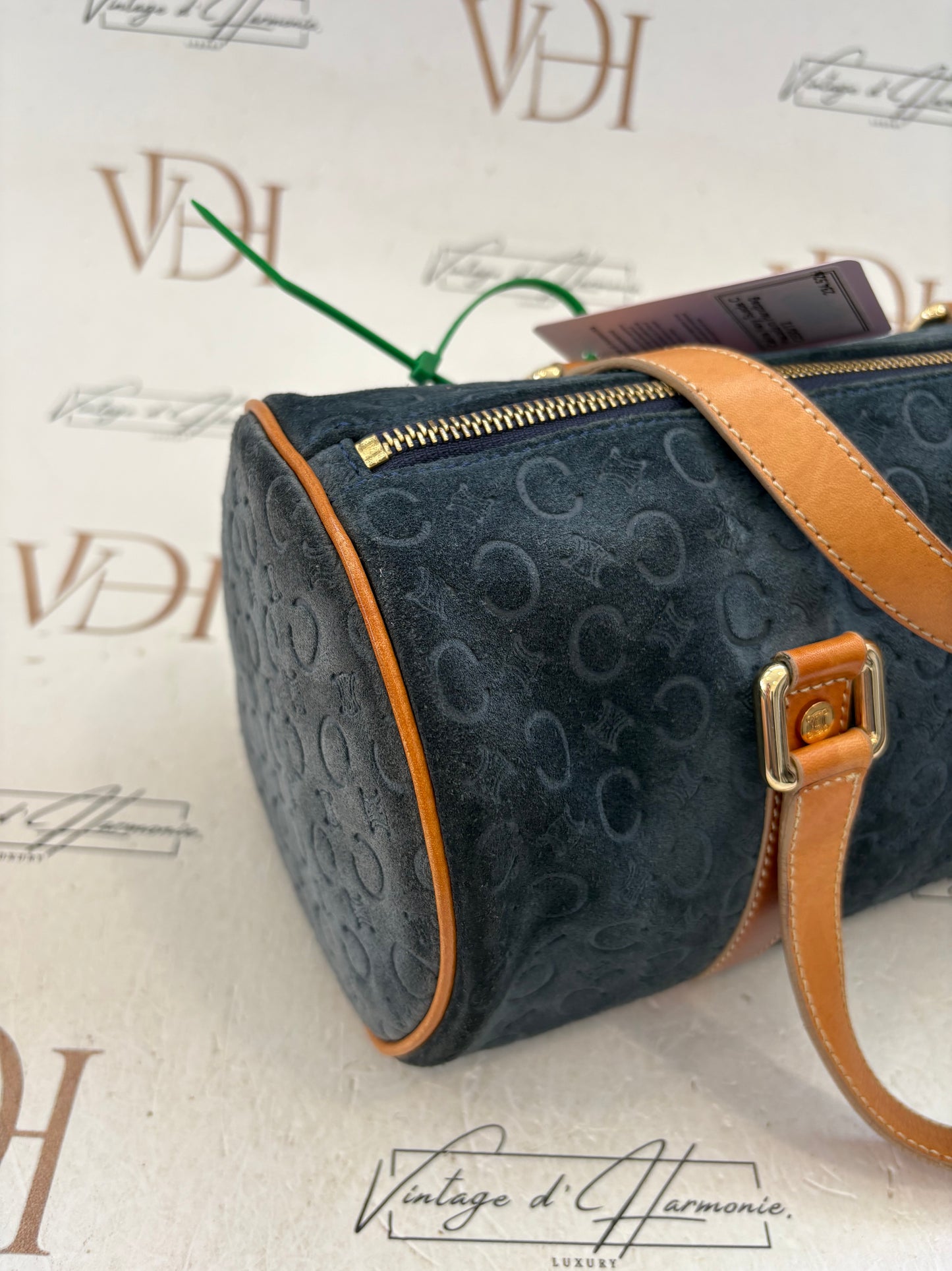 017102 - Céline Navy Suede
