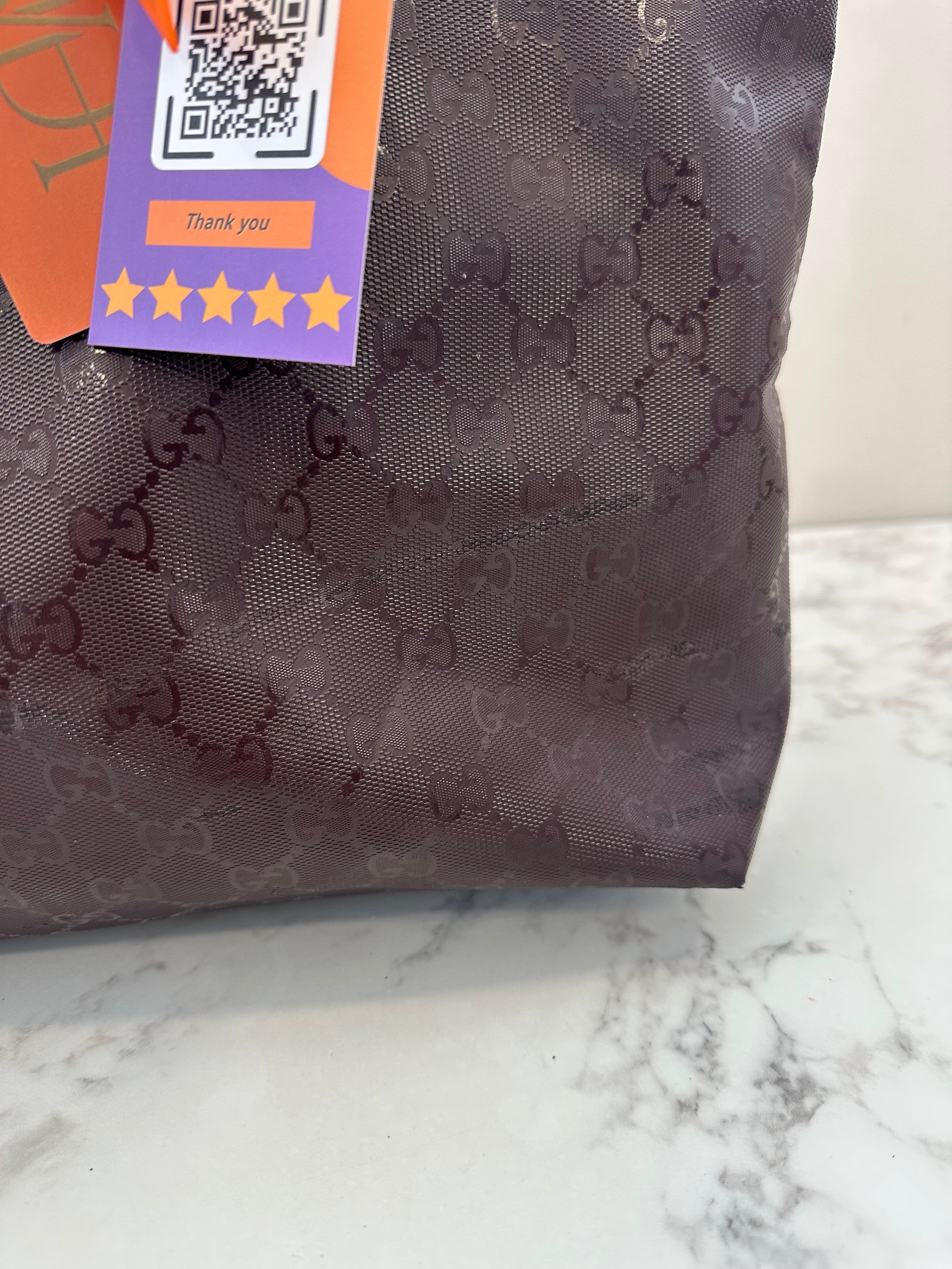 Gucci Bordeaux Tote Bag