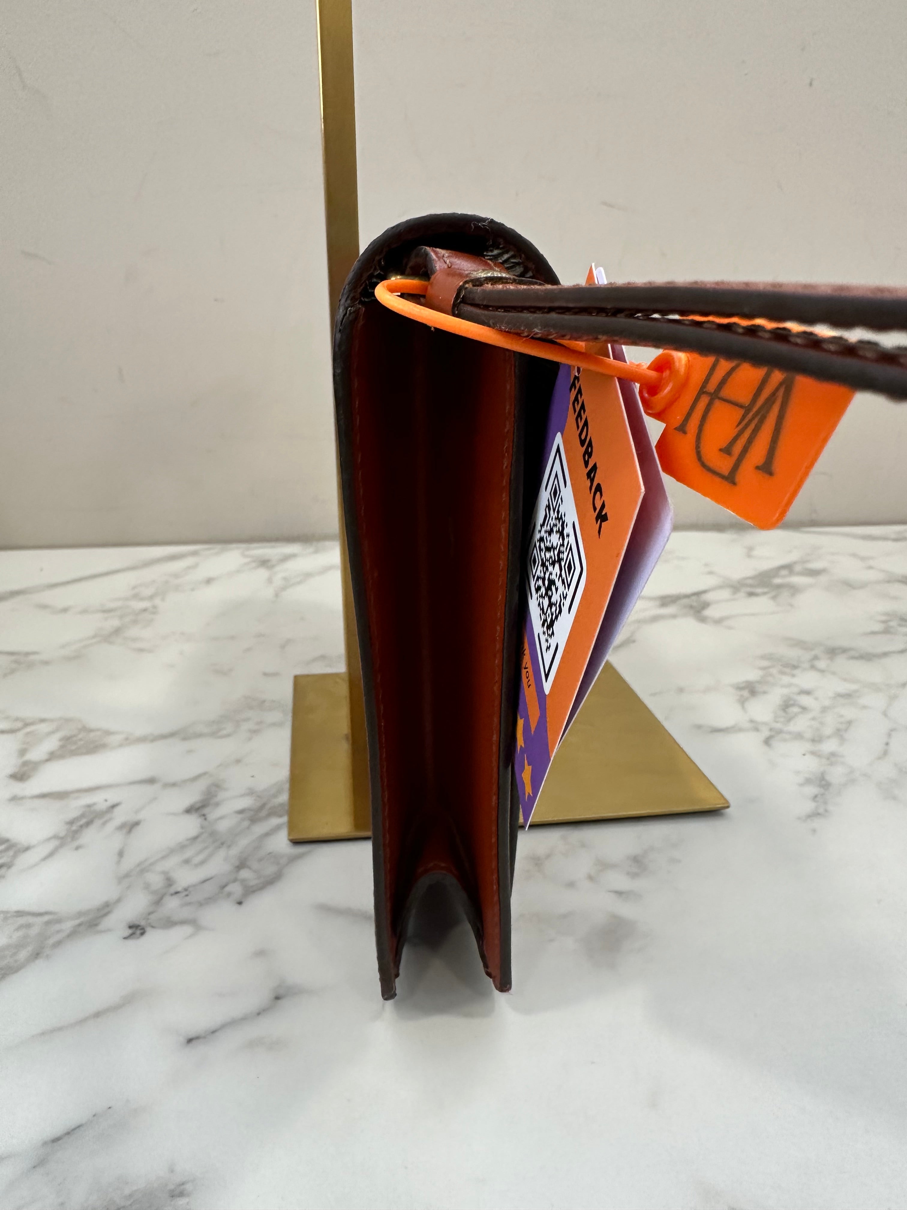 Louis Vuitton Brown Epi Pochette Sellier Dragonne