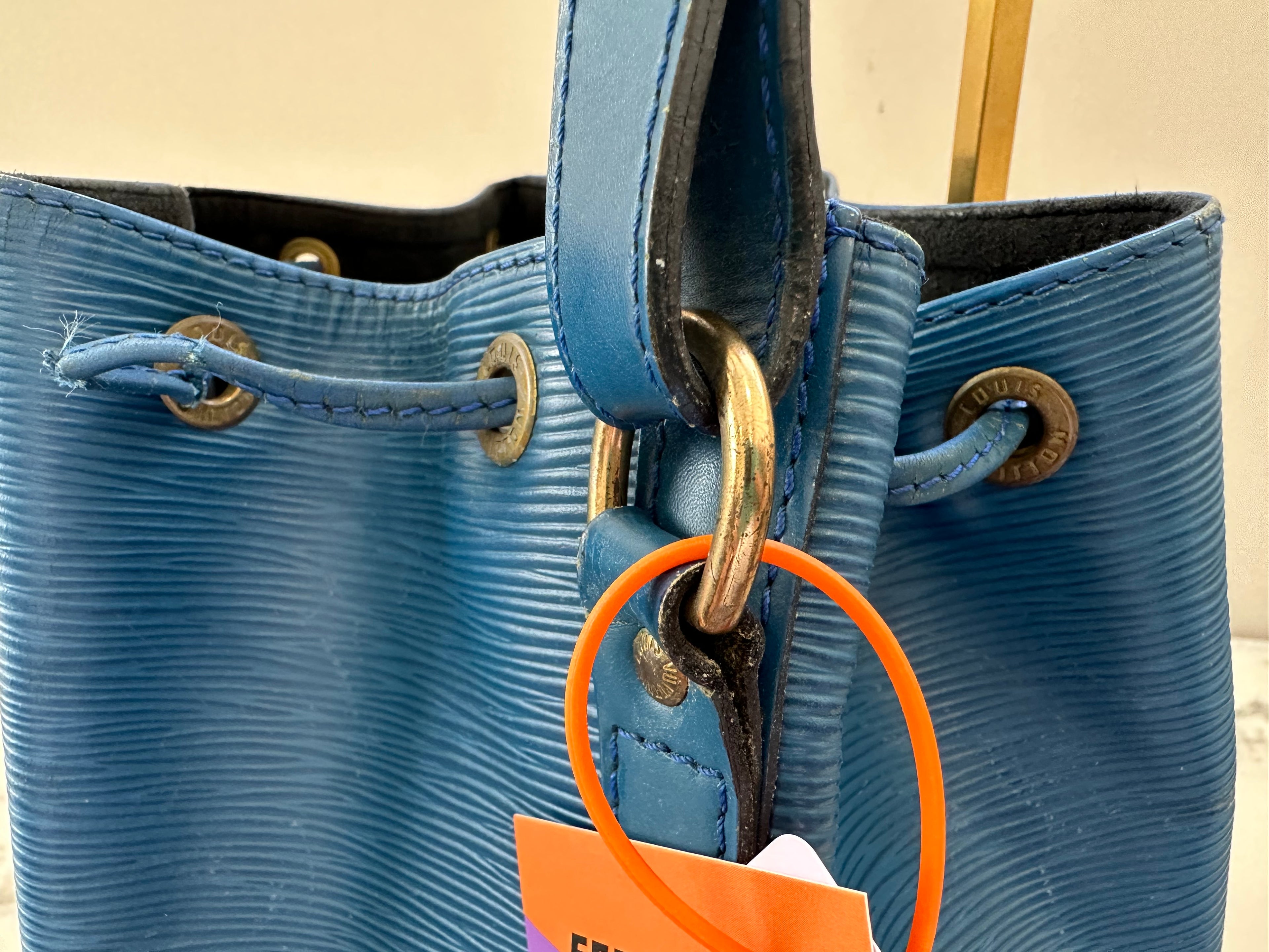 Louis Vuitton Epi Petite Noé Blue
