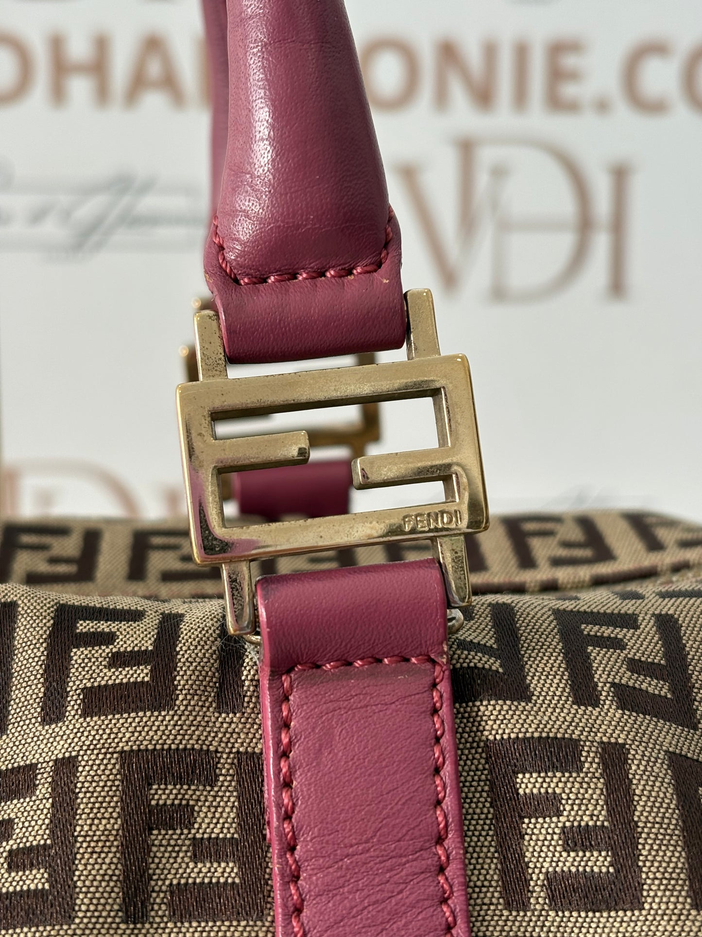 384218 - Fendi Zucchino Bauletto