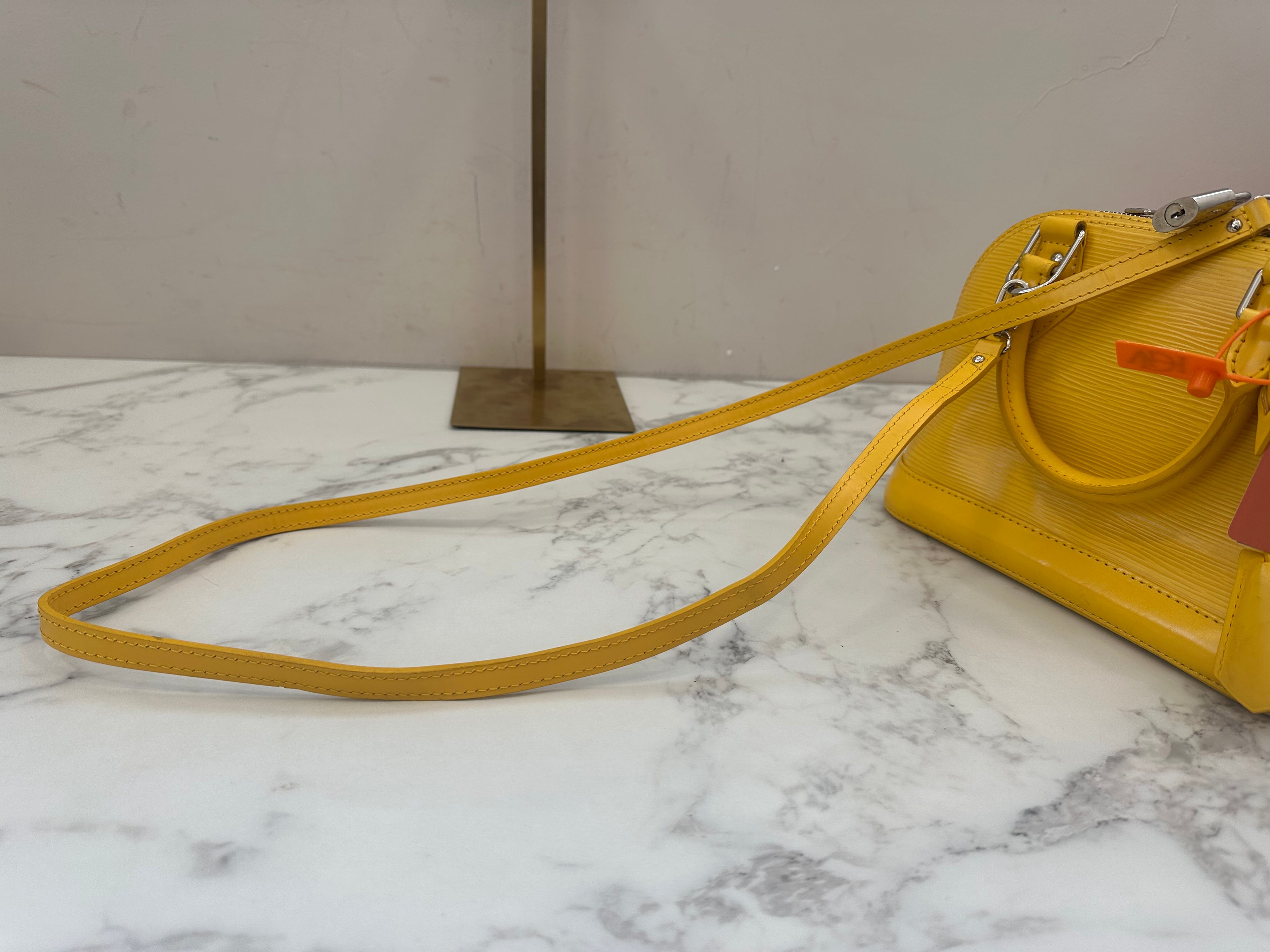 Louis Vuitton Alma BB Epi Yellow
