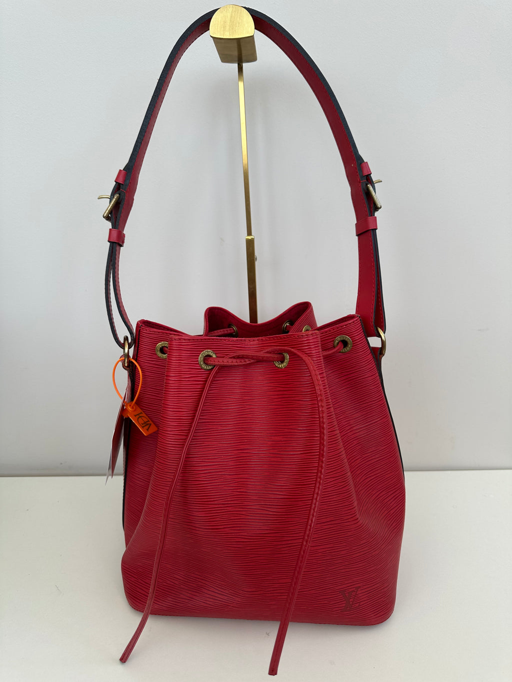 Louis Vuitton Petite Noé Red Epi
