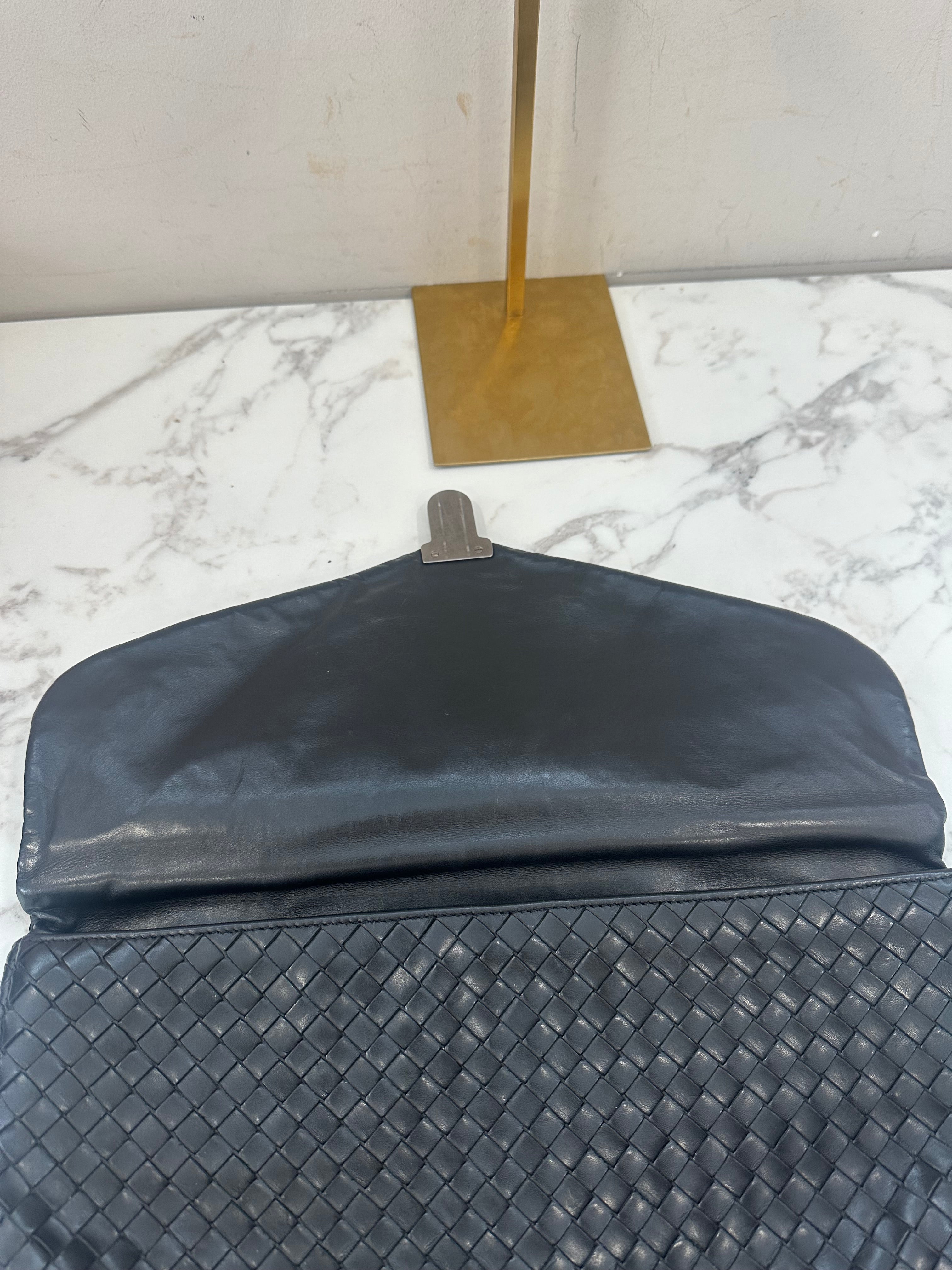 Bottega Veneta Black intrecciato