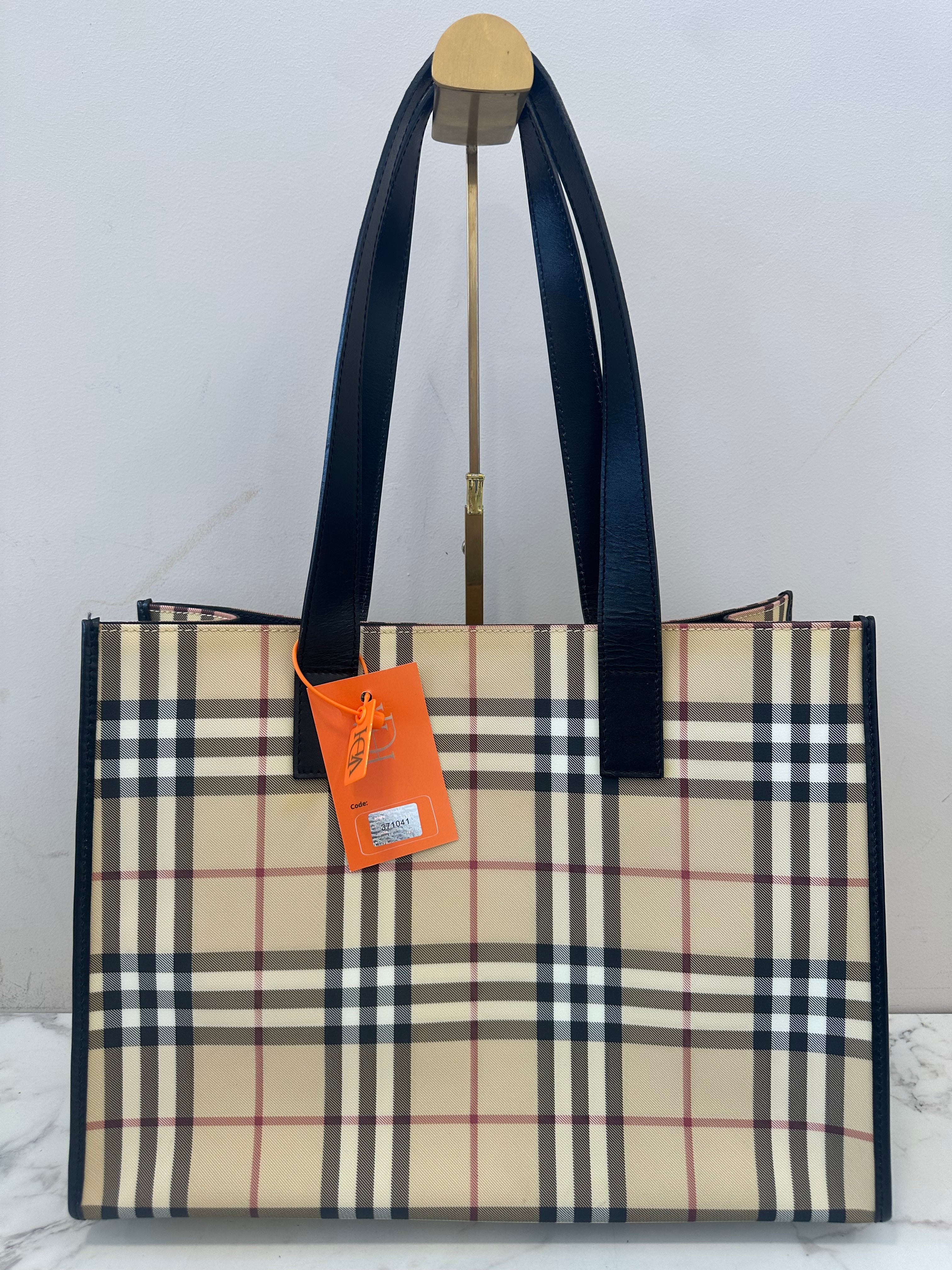 Burberry Beige PVC