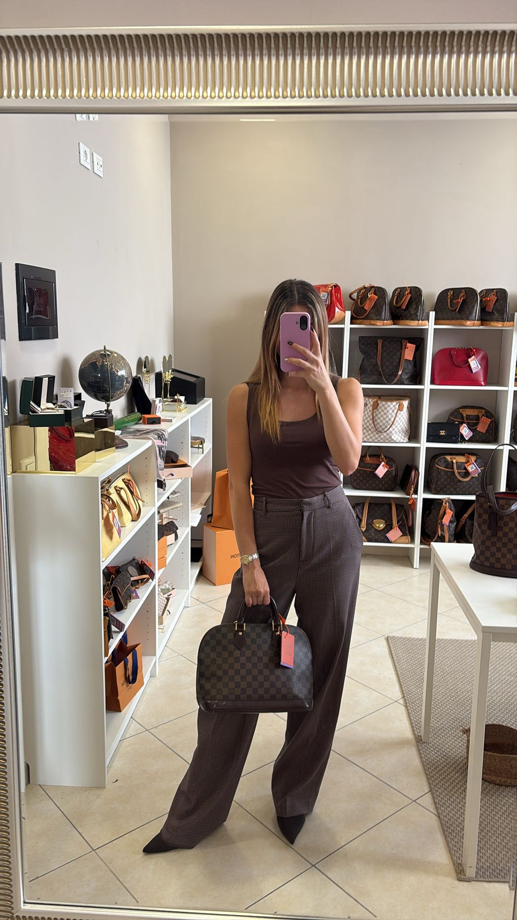 Louis Vuitton Alma PM Ebene