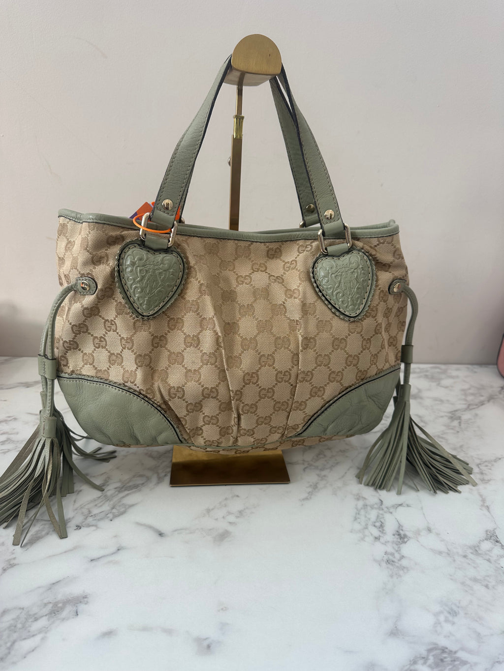 Gucci Beige Canvas