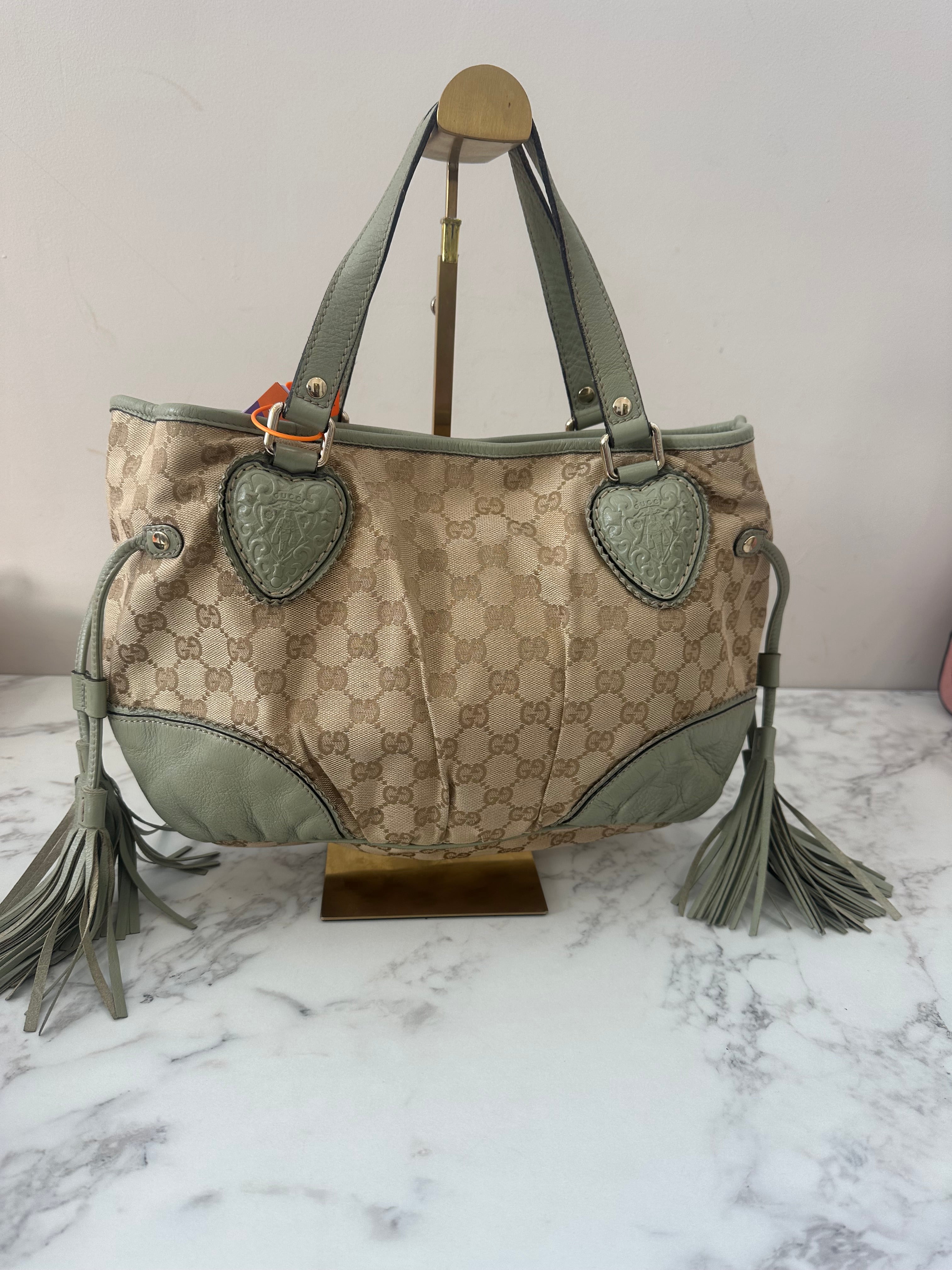 Gucci Beige Canvas
