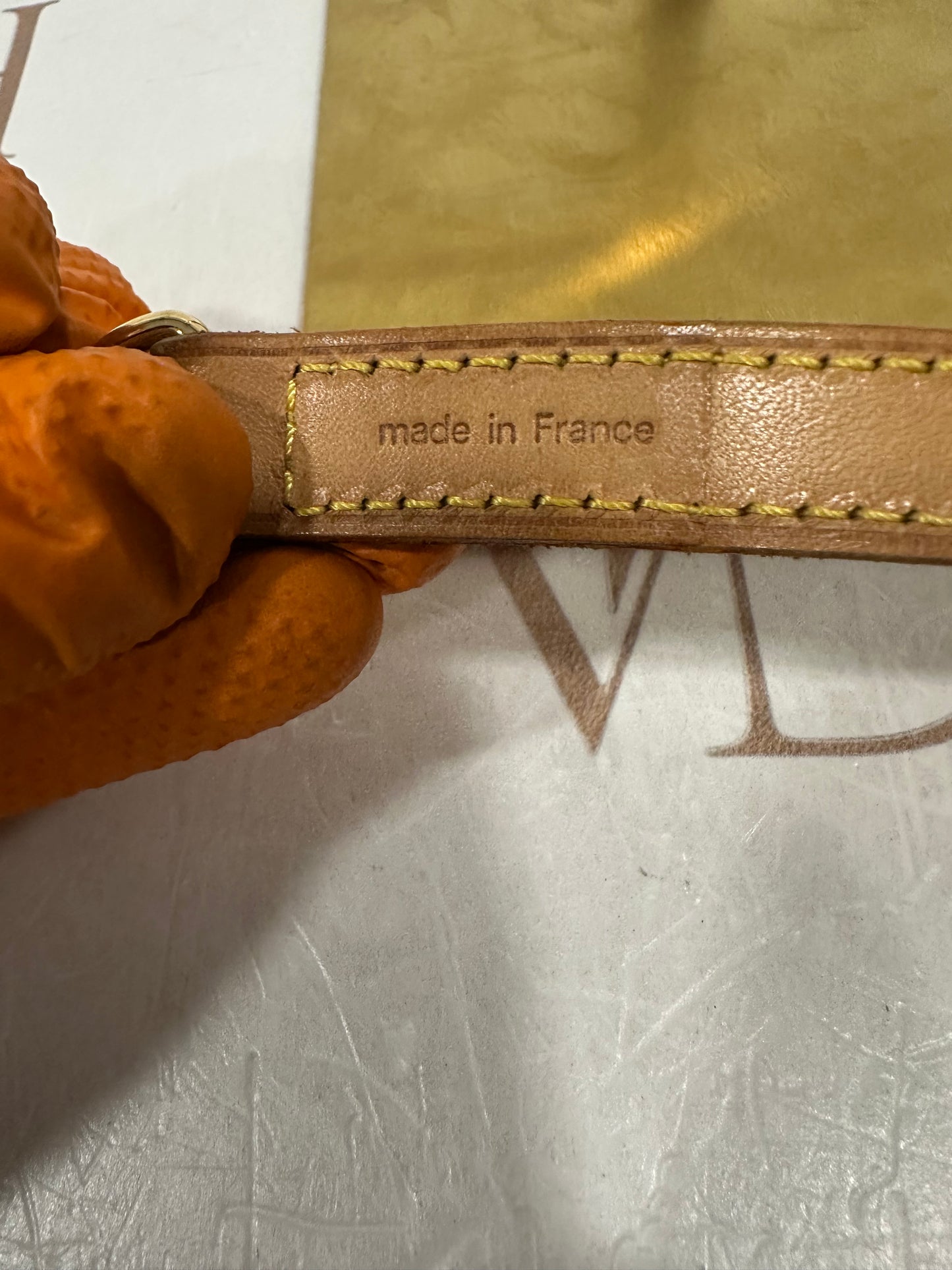 016921 - Louis Vuitton Tracolla in Vacchetta