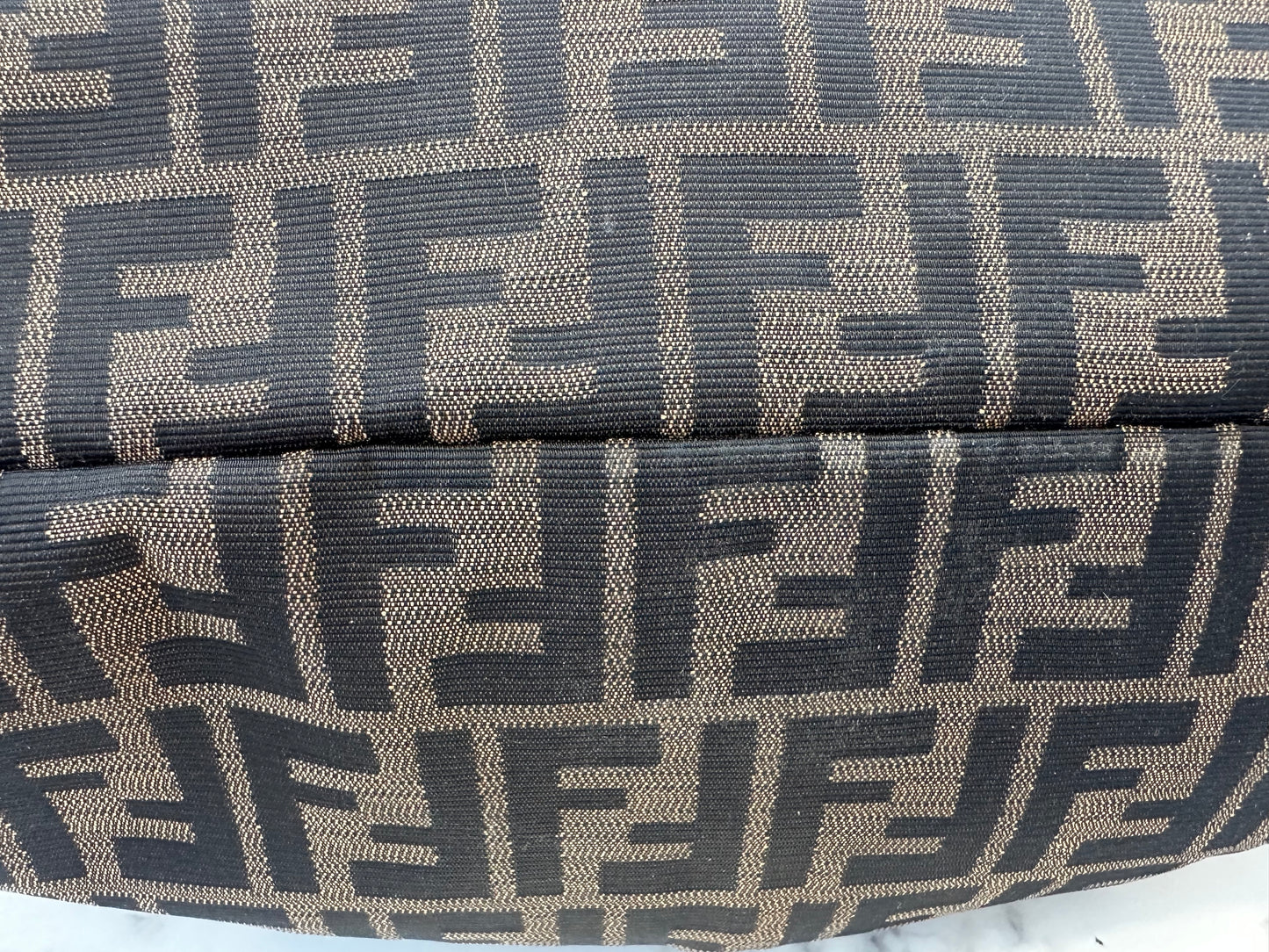Fendi Brown Zucca Tote Bag