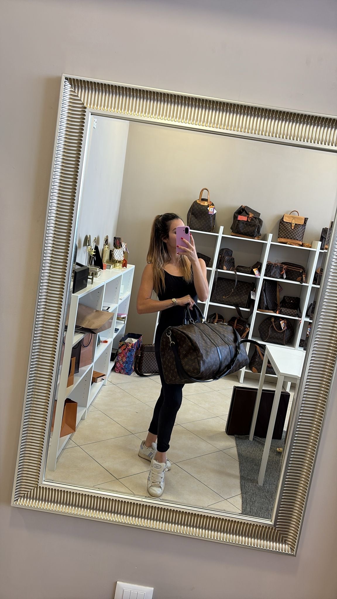 Louis Vuitton Keepall 55 Macassar