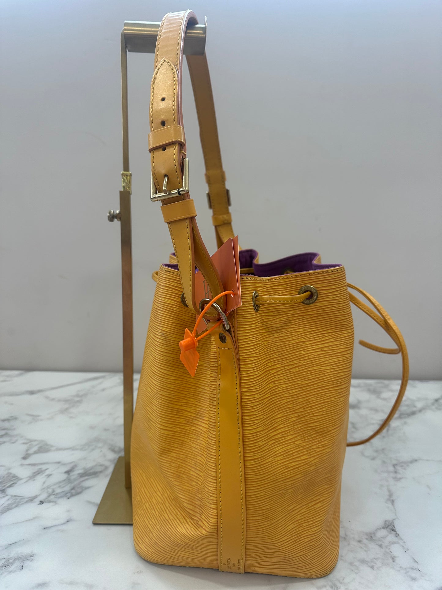 Louis Vuitton Yellow Epi Petite Noé