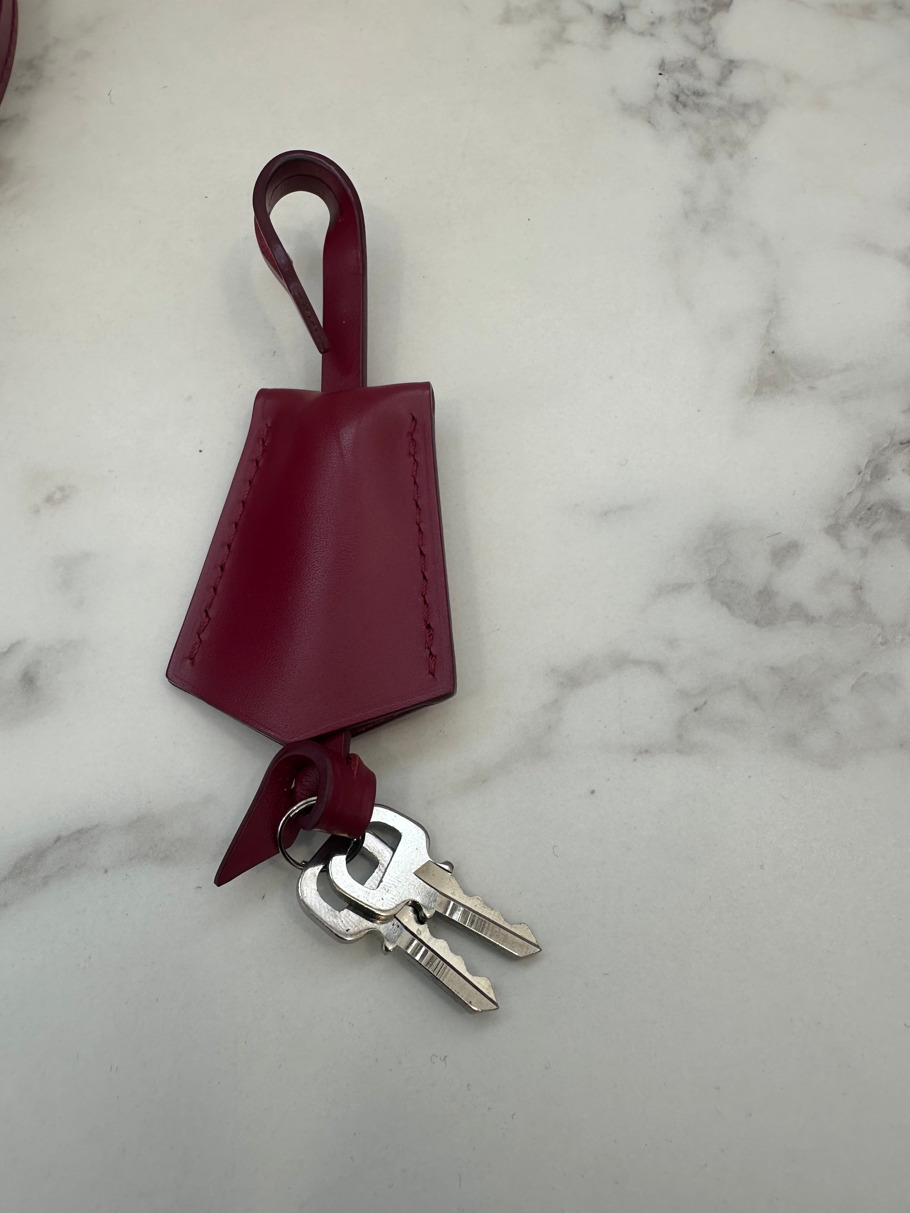 Louis Vuitton Alma BB Epi Cherry