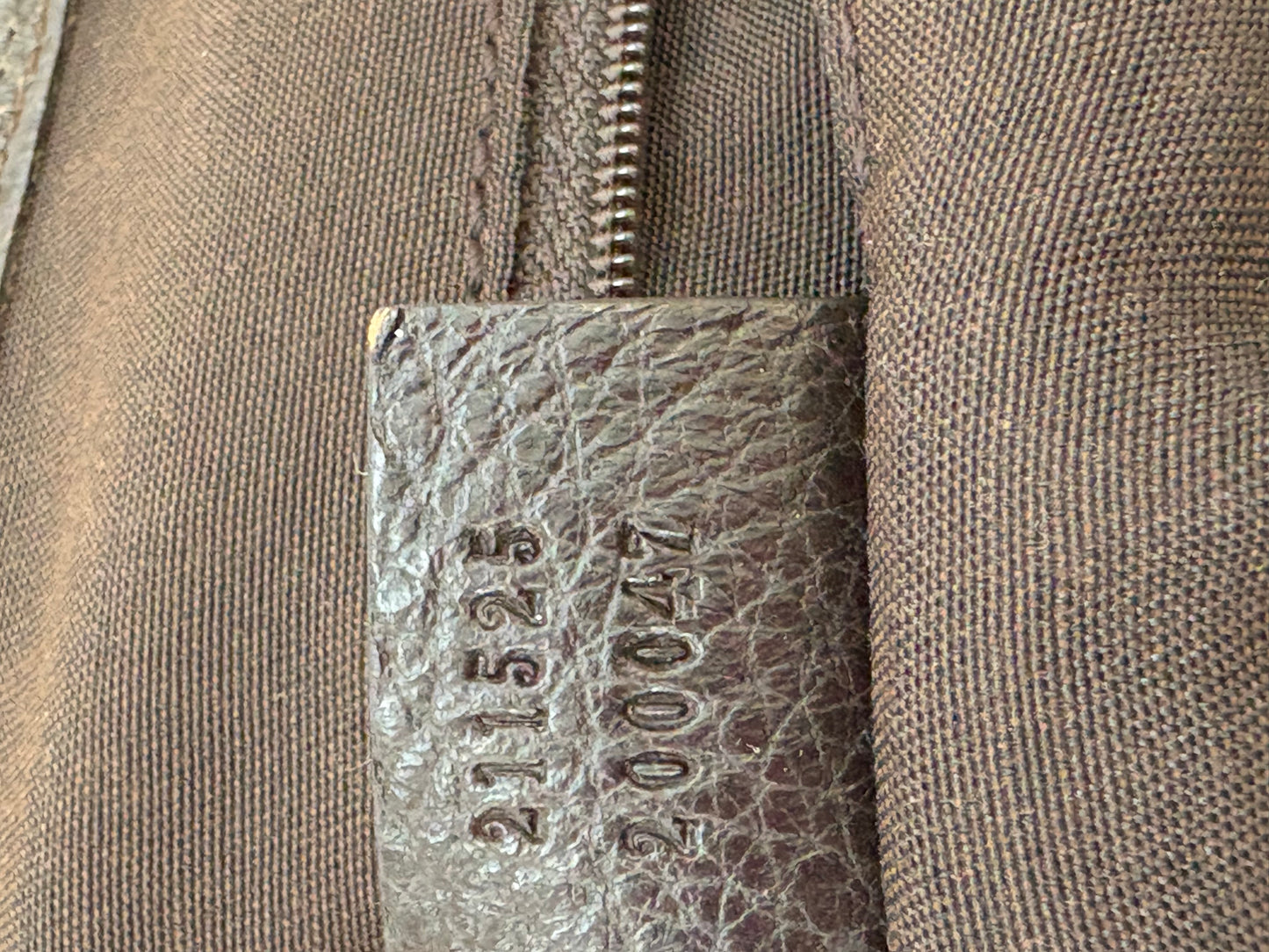 018989 - Gucci Brown Nylon G
