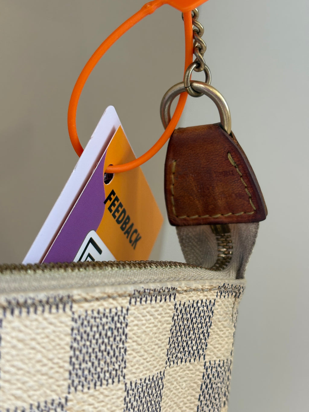 Louis Vuitton mini Pochette Damier Azur