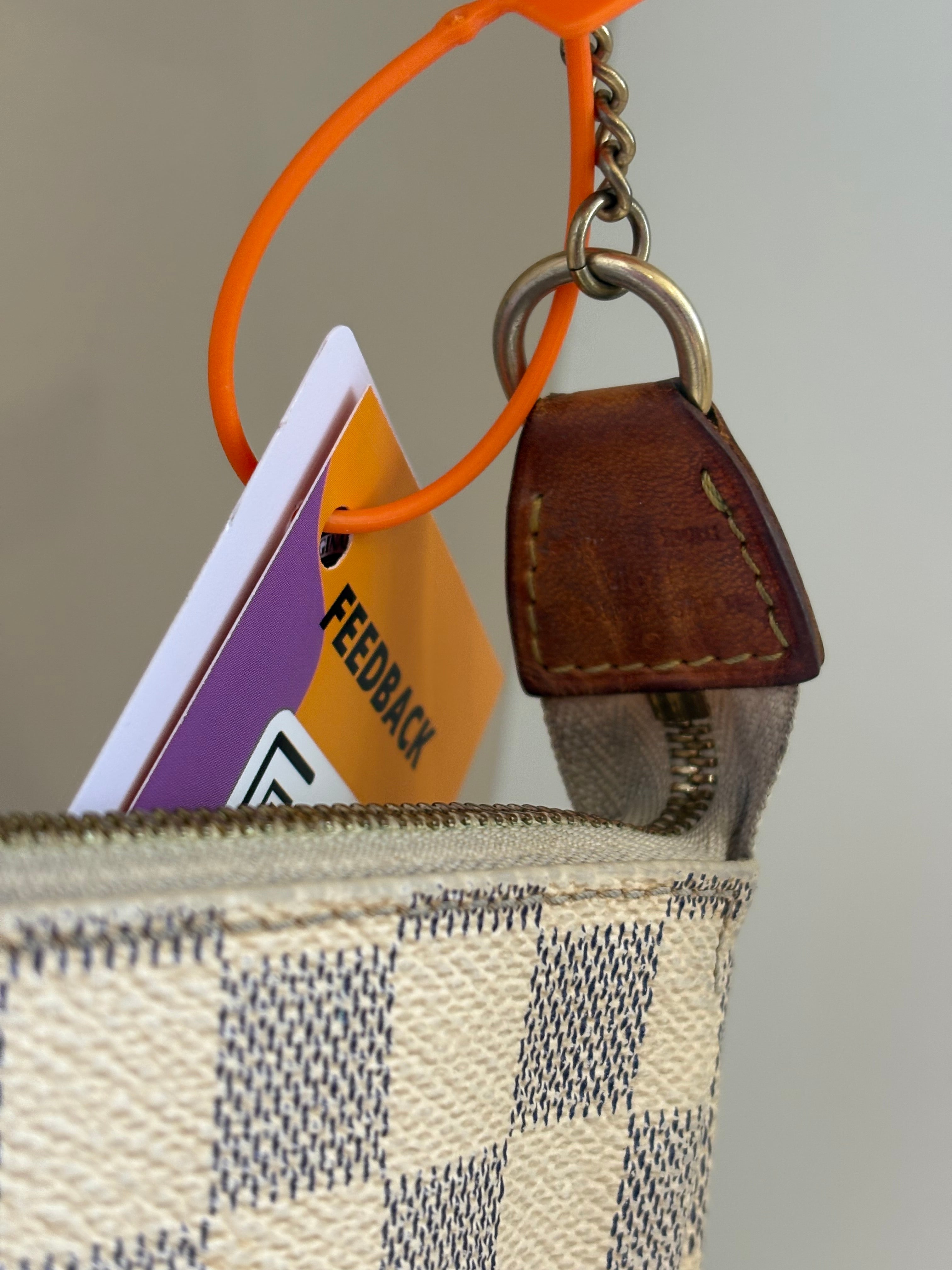 Louis Vuitton mini Pochette Damier Azur