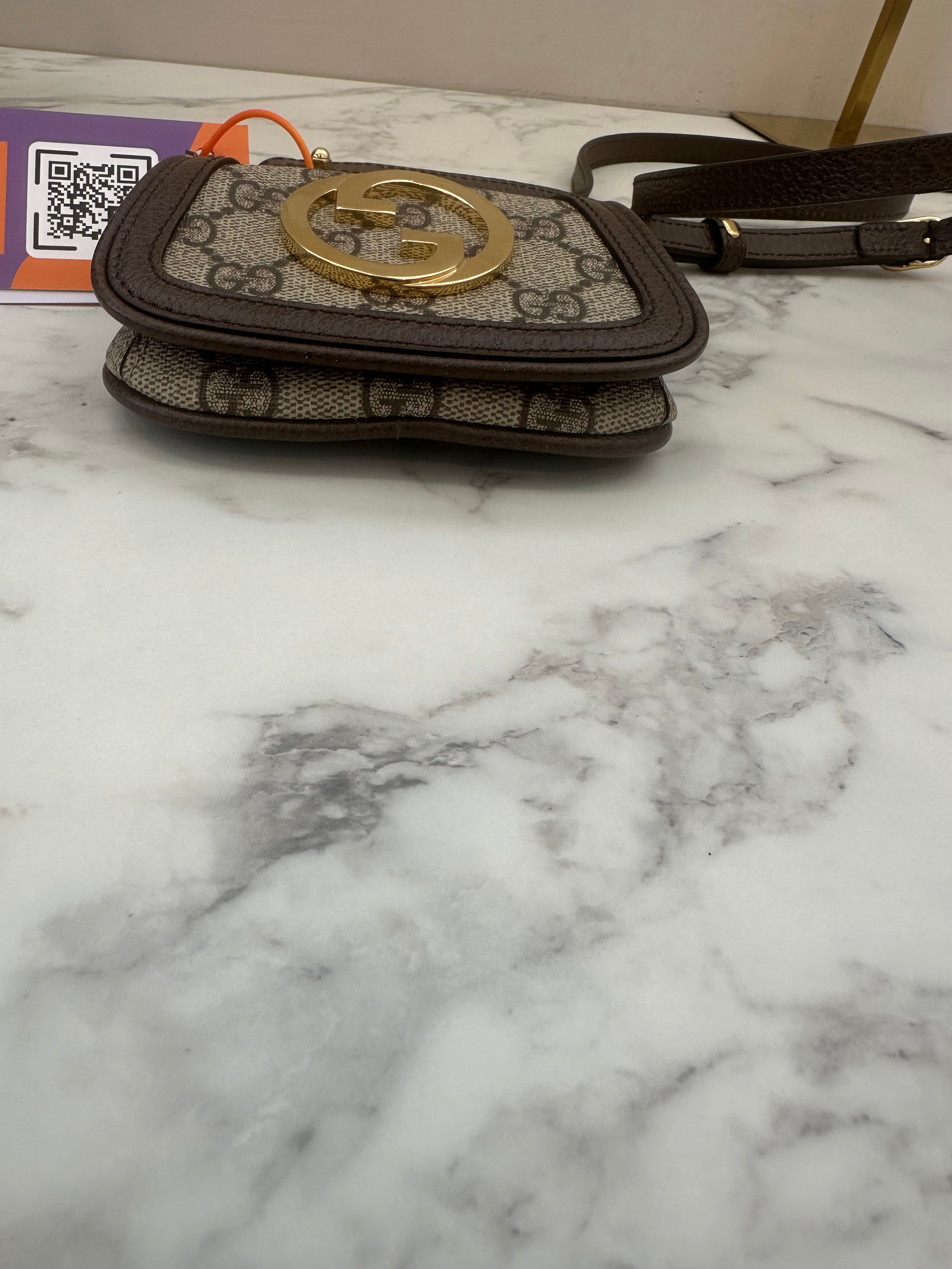 Gucci Brown GG Supreme Blondie